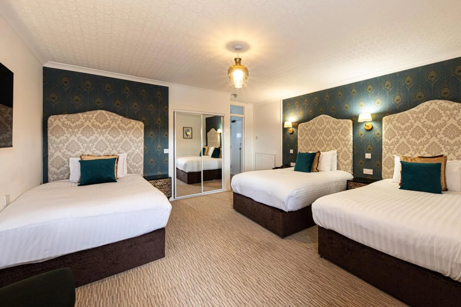 Bedroom, Bed in Scotland's Spa Hotel