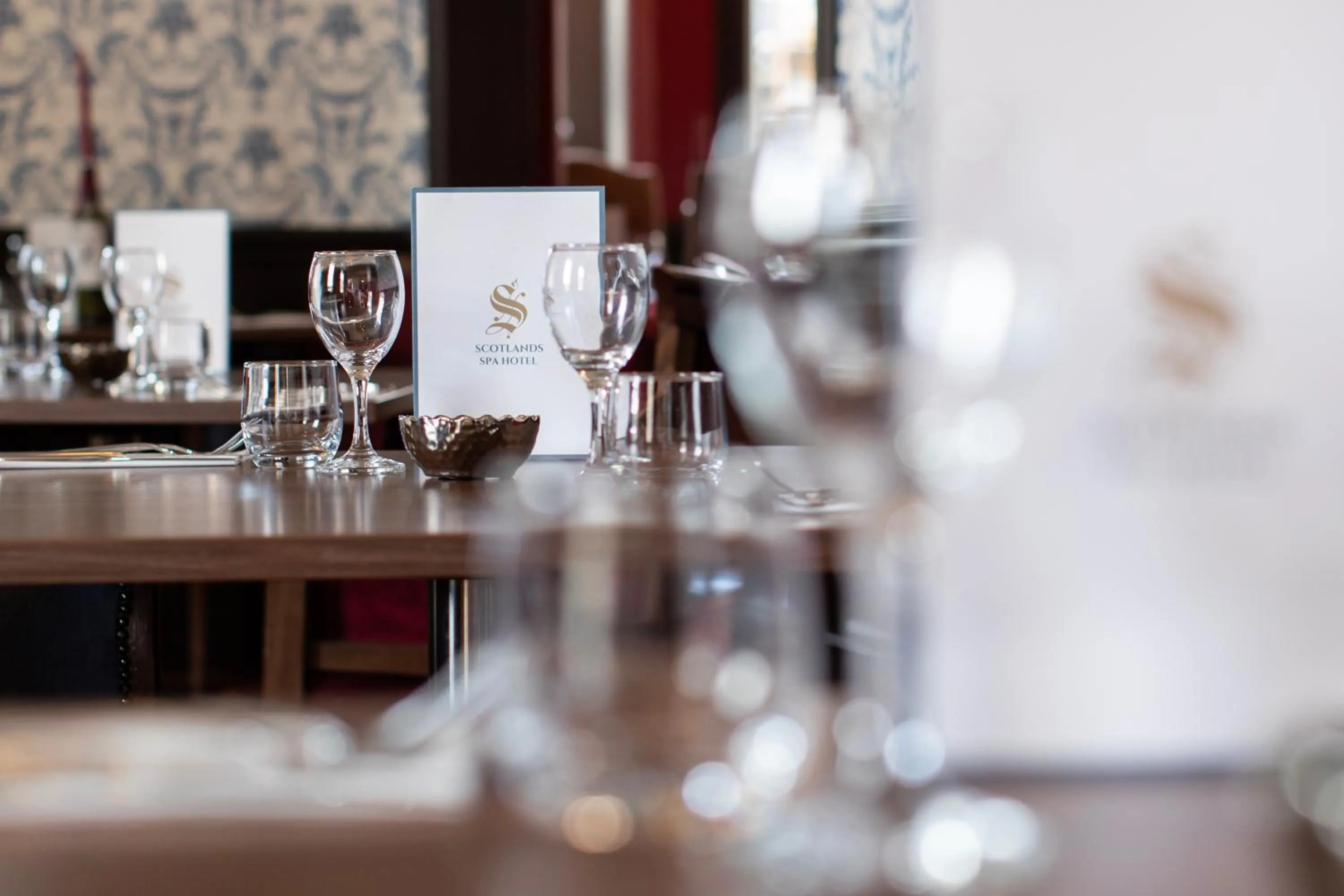 Restaurant/places to eat in Scotland's Spa Hotel