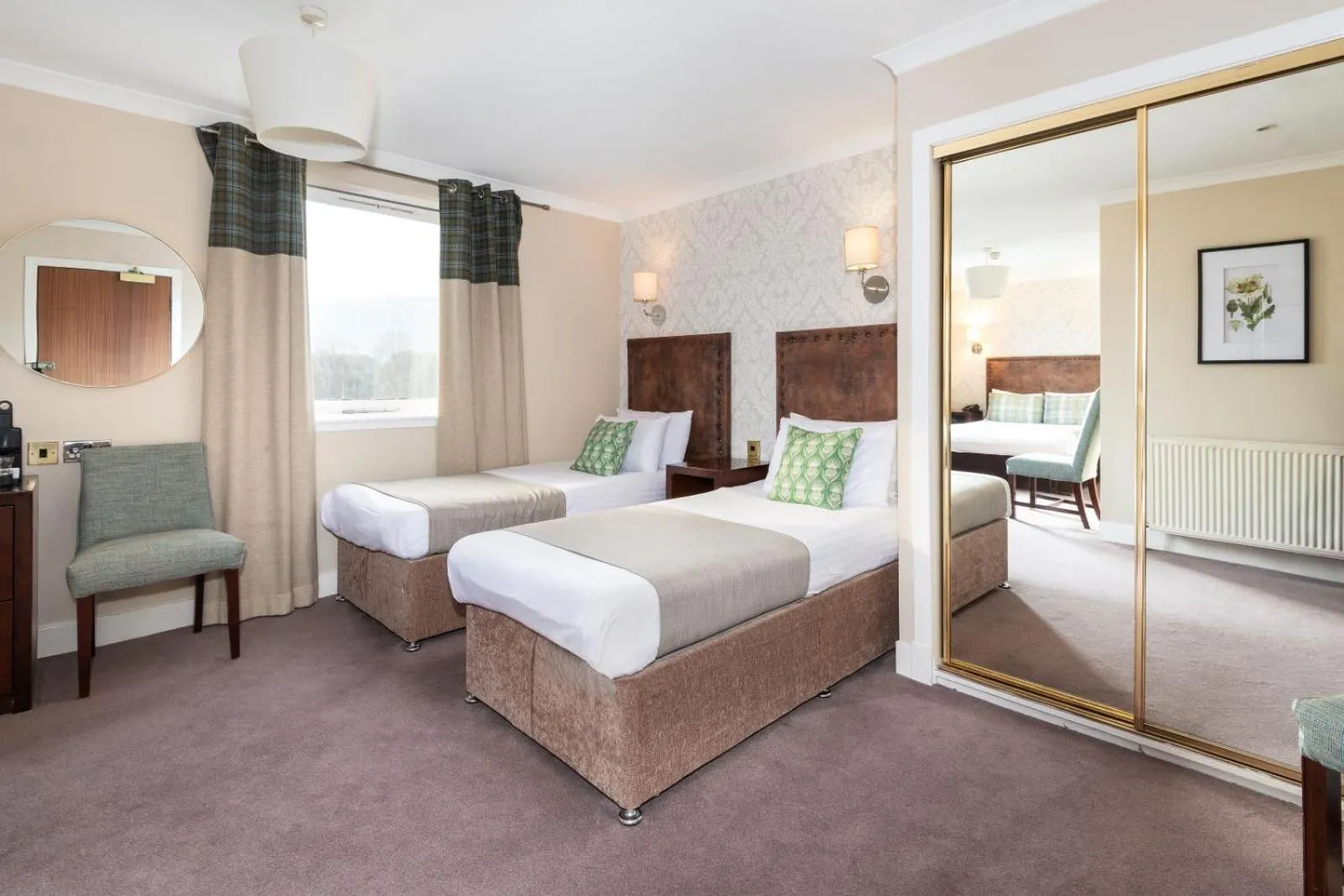 Bedroom, Bed in Scotland's Spa Hotel
