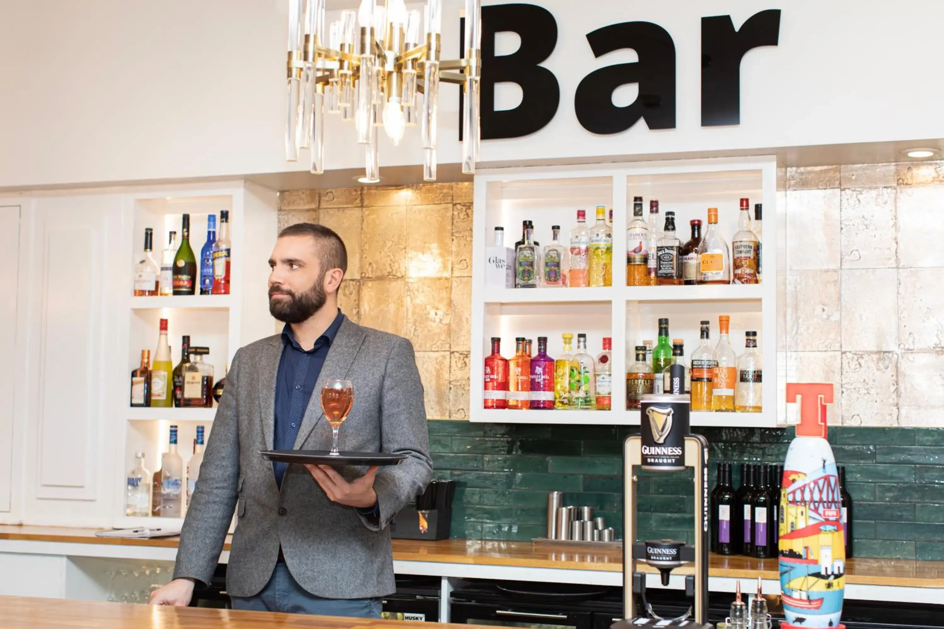 Lounge or bar in Scotland's Spa Hotel Lounge or bar in Scotland's Spa Hotel