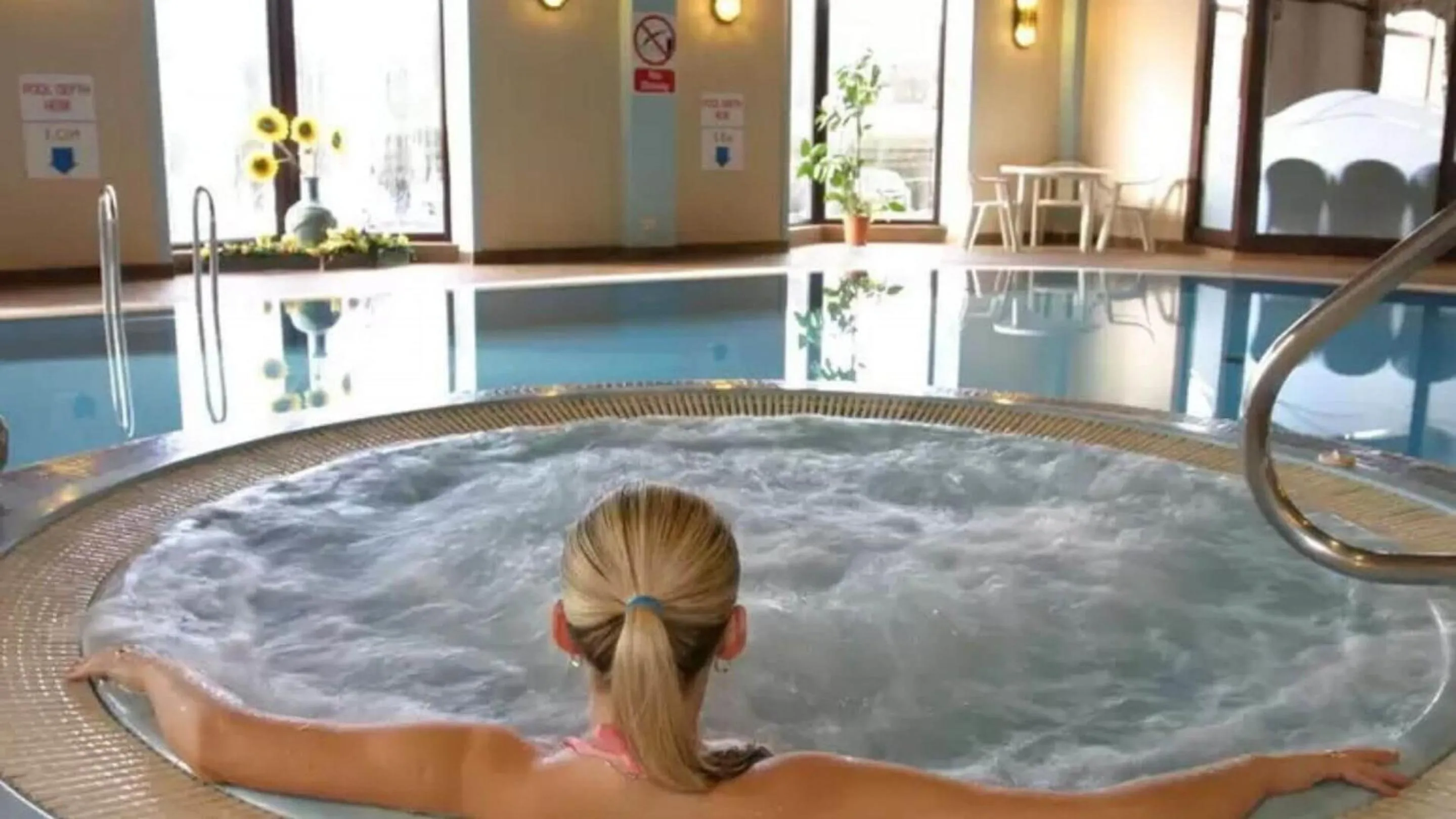 Hot Tub in Scotland's Spa Hotel