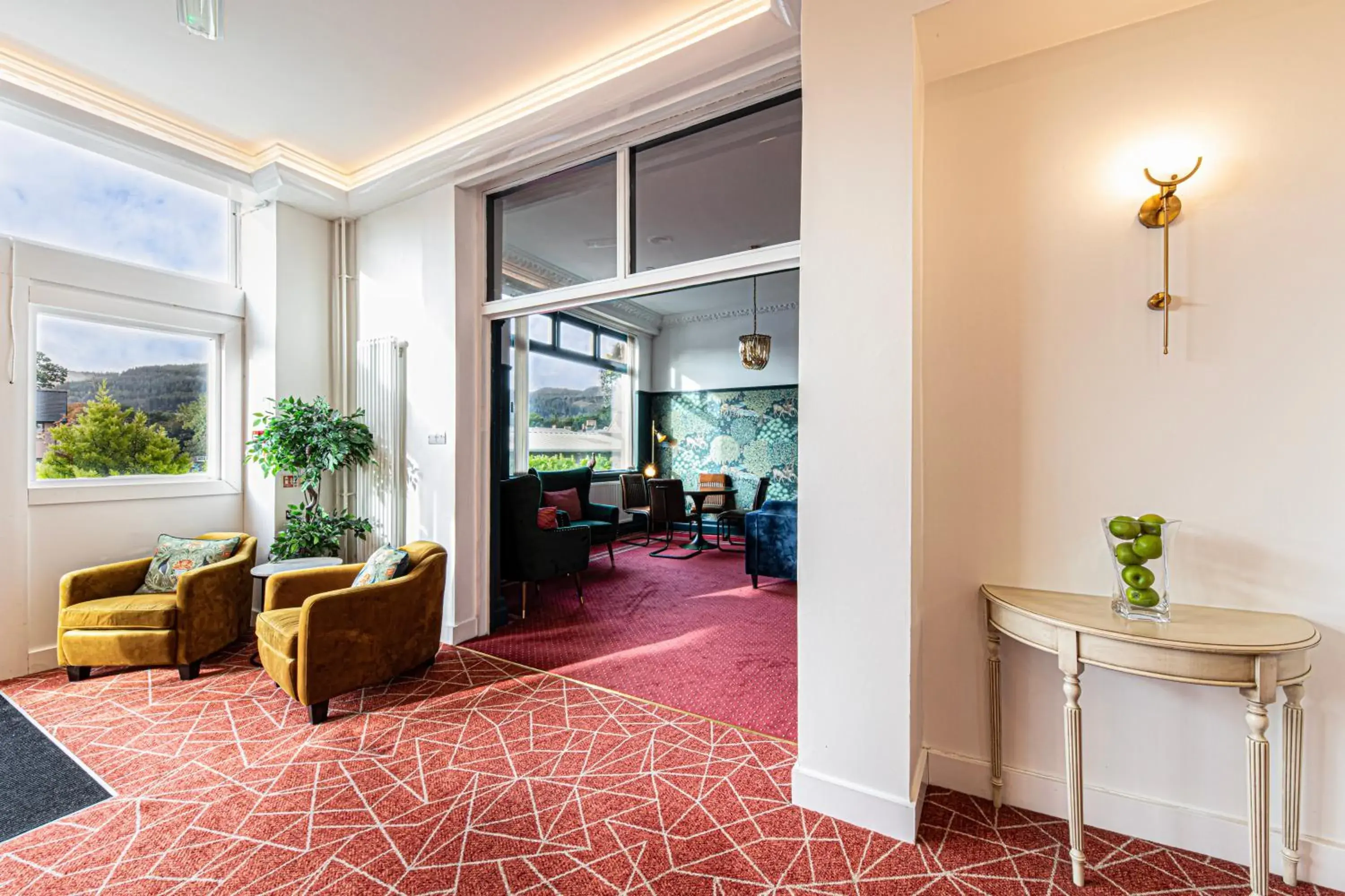 Lobby or reception in Scotland's Spa Hotel Lobby or reception in Scotland's Spa Hotel