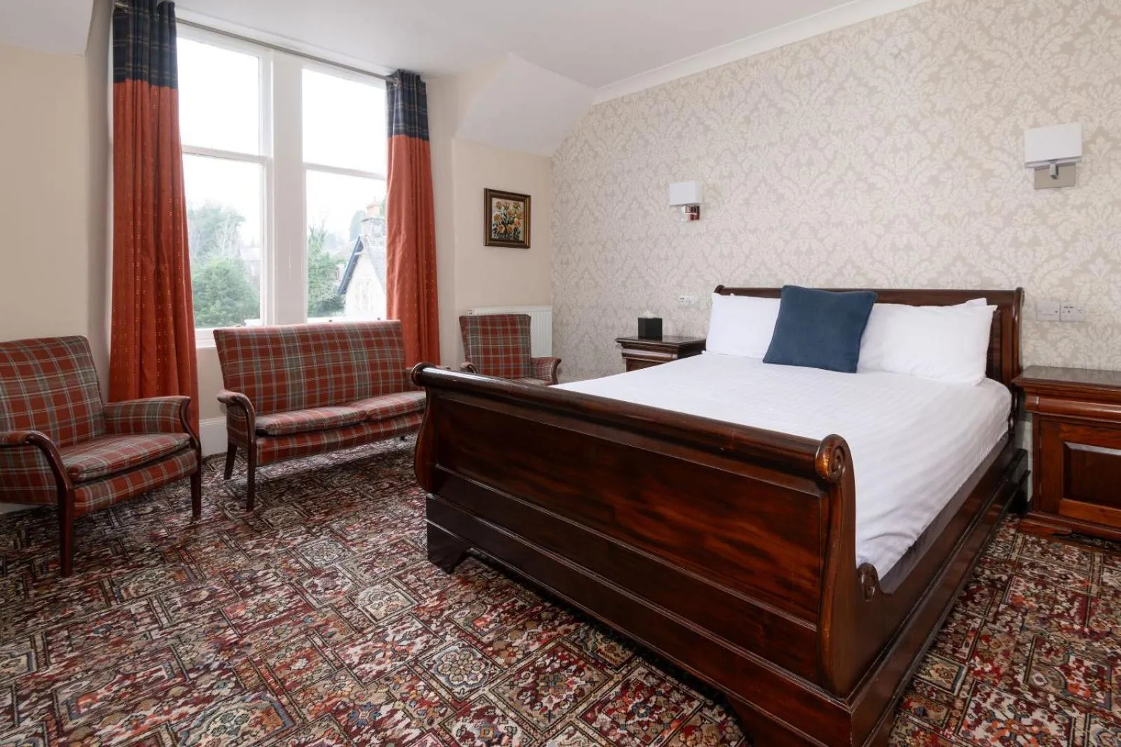 Bedroom, Bed in Scotland's Spa Hotel
