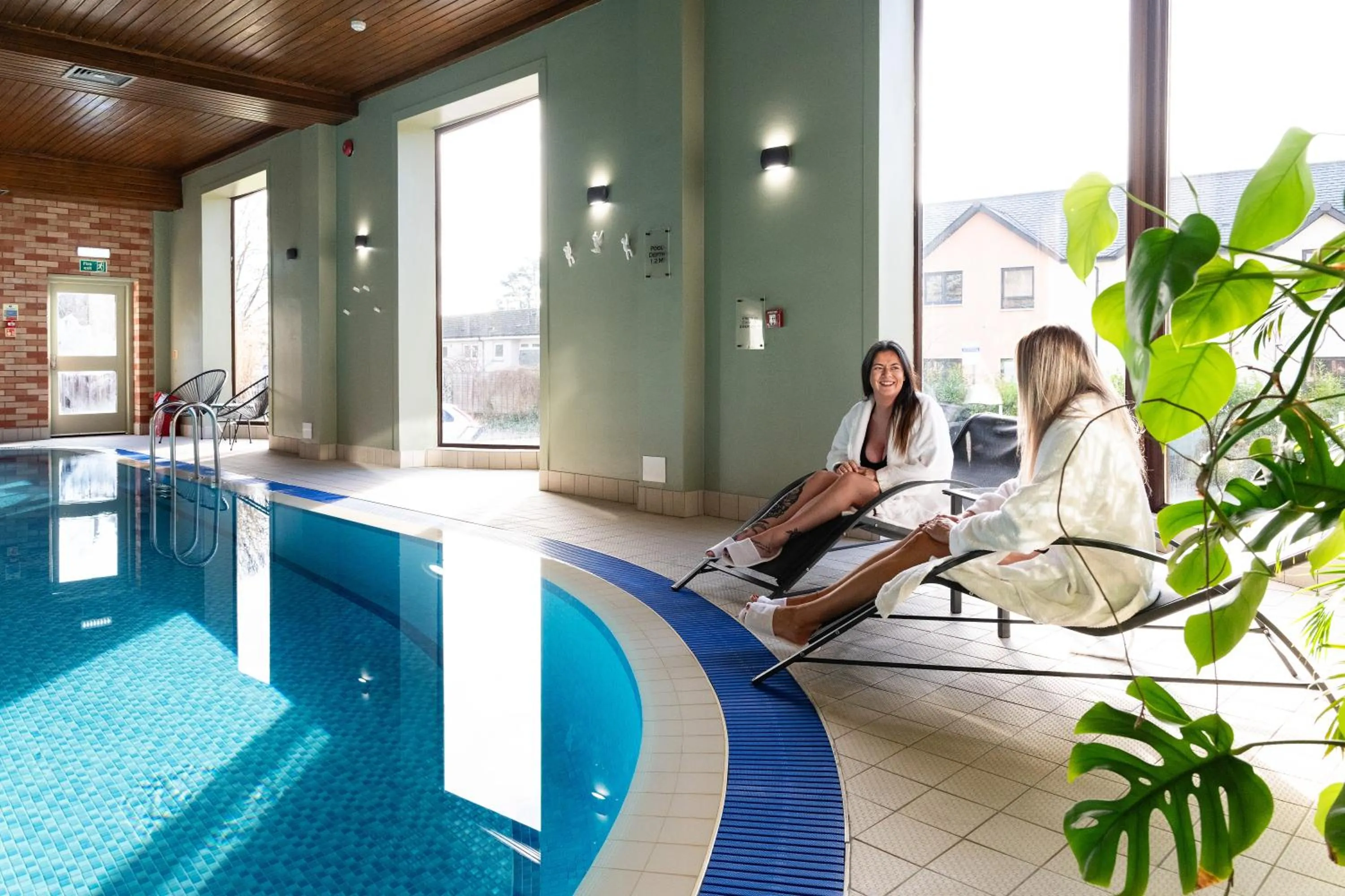 Swimming pool in Scotland's Spa Hotel