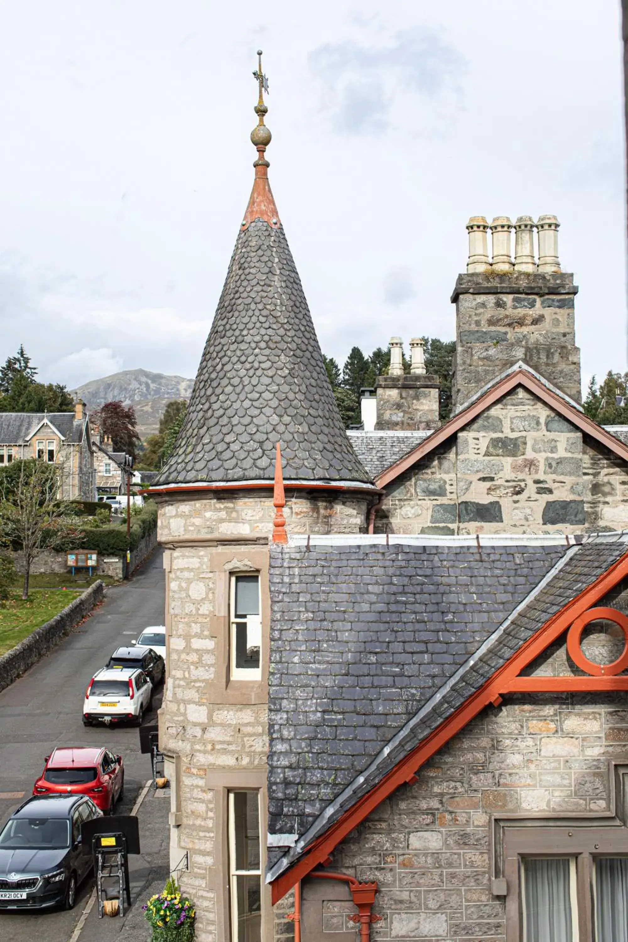 Property building in Scotland's Spa Hotel Property building in Scotland's Spa Hotel