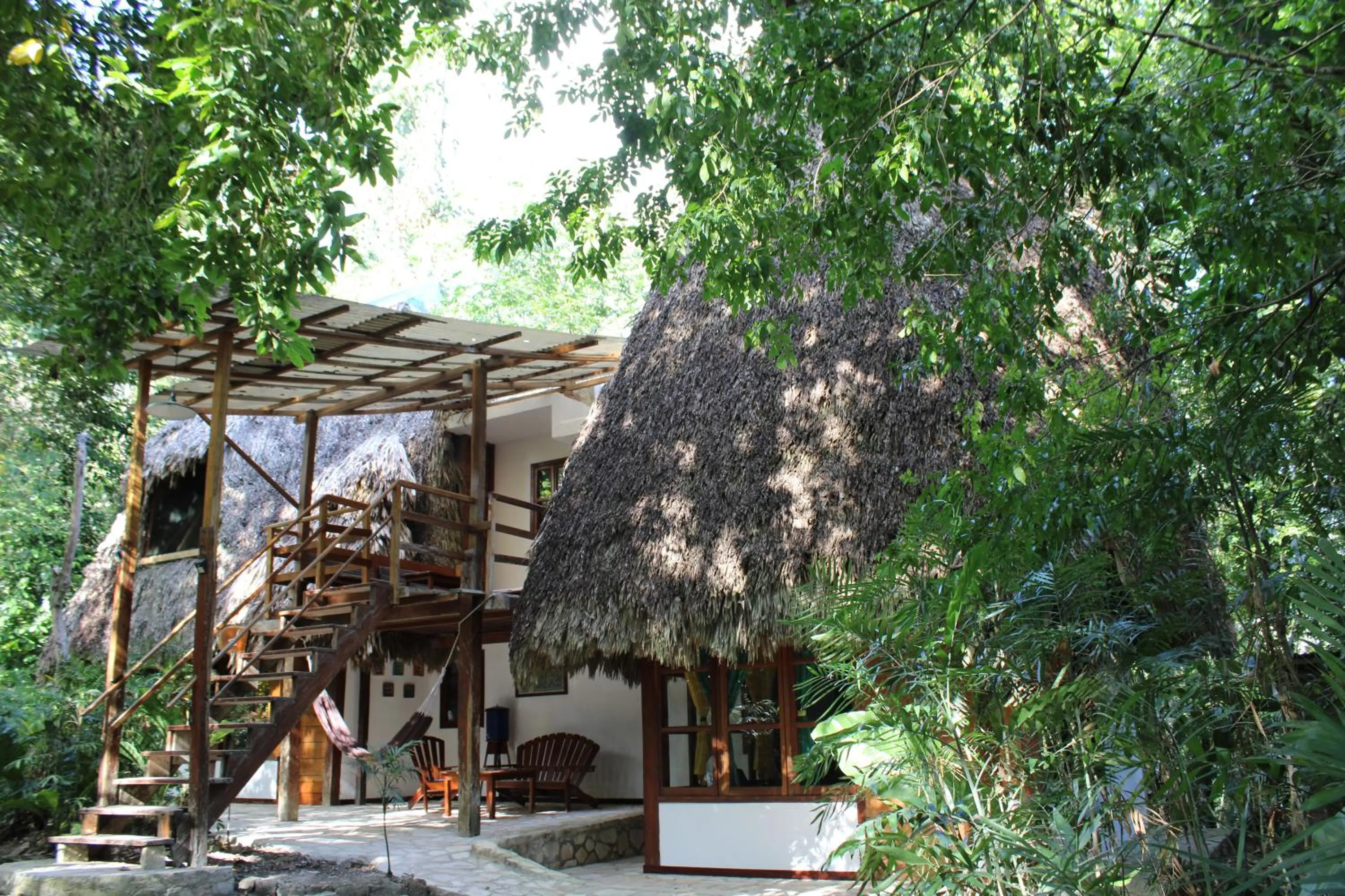 Inner courtyard view in Posada del Cerro