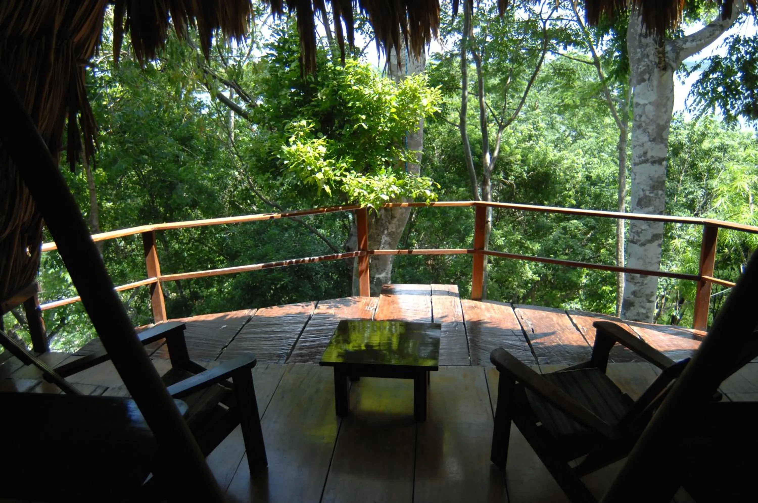 Garden view in Posada del Cerro