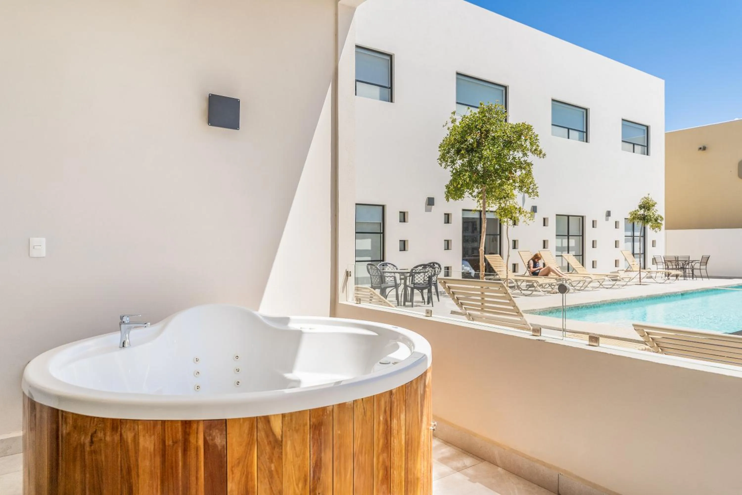 Patio in Laguna Shores Resort