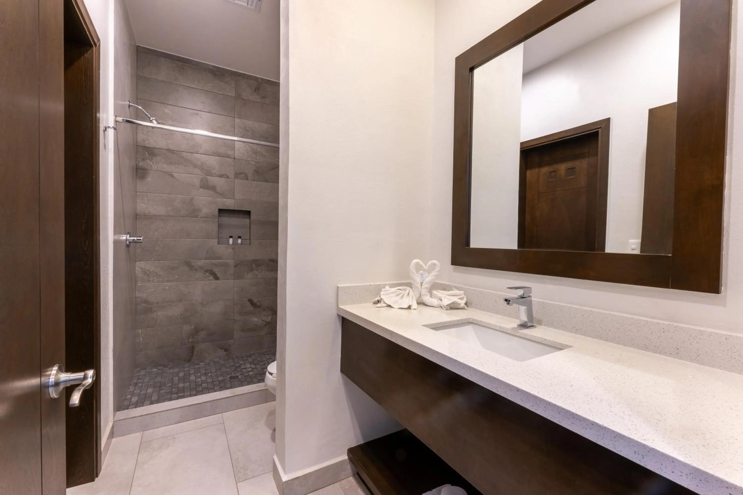 Shower in Laguna Shores Resort