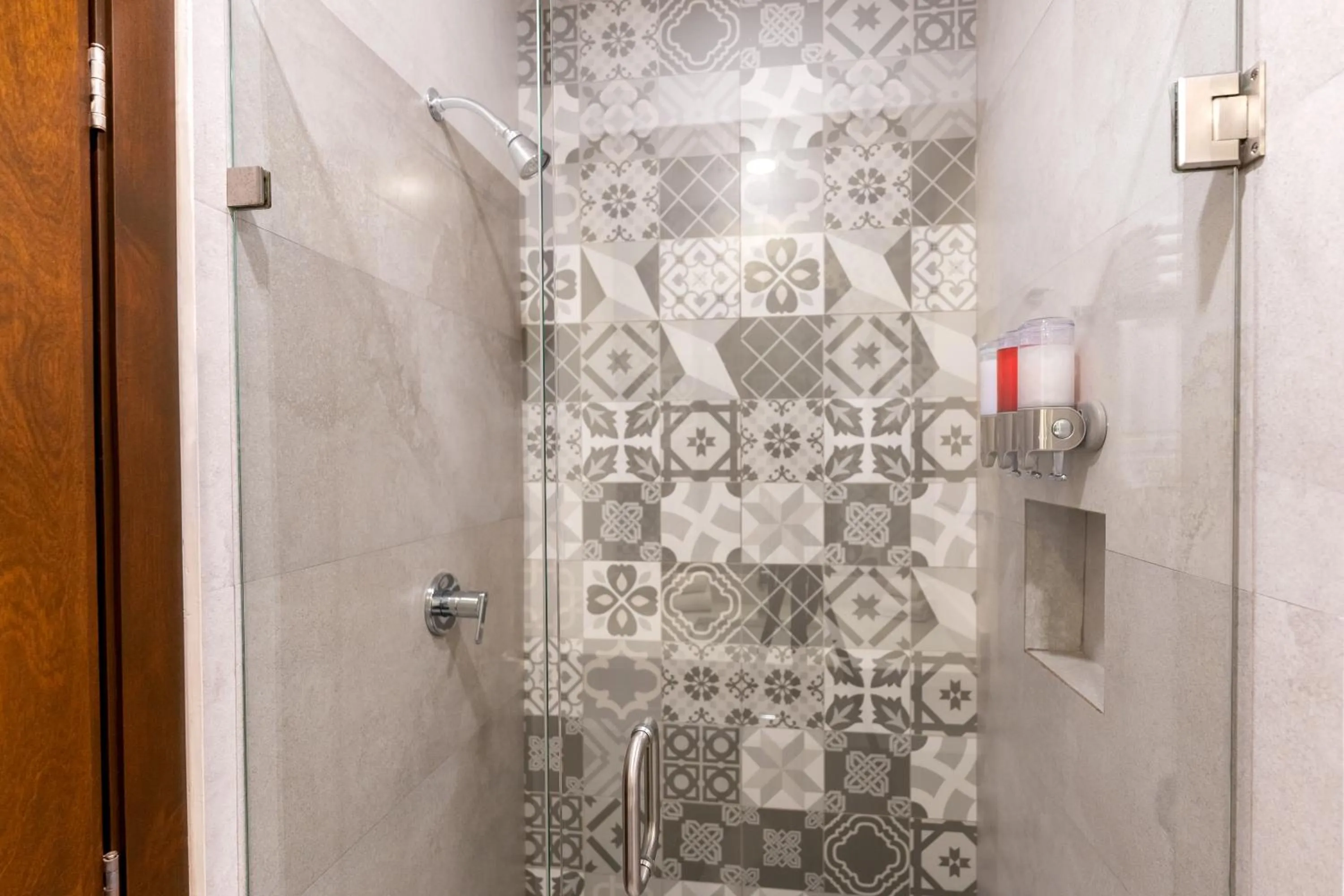 Shower in Laguna Shores Resort
