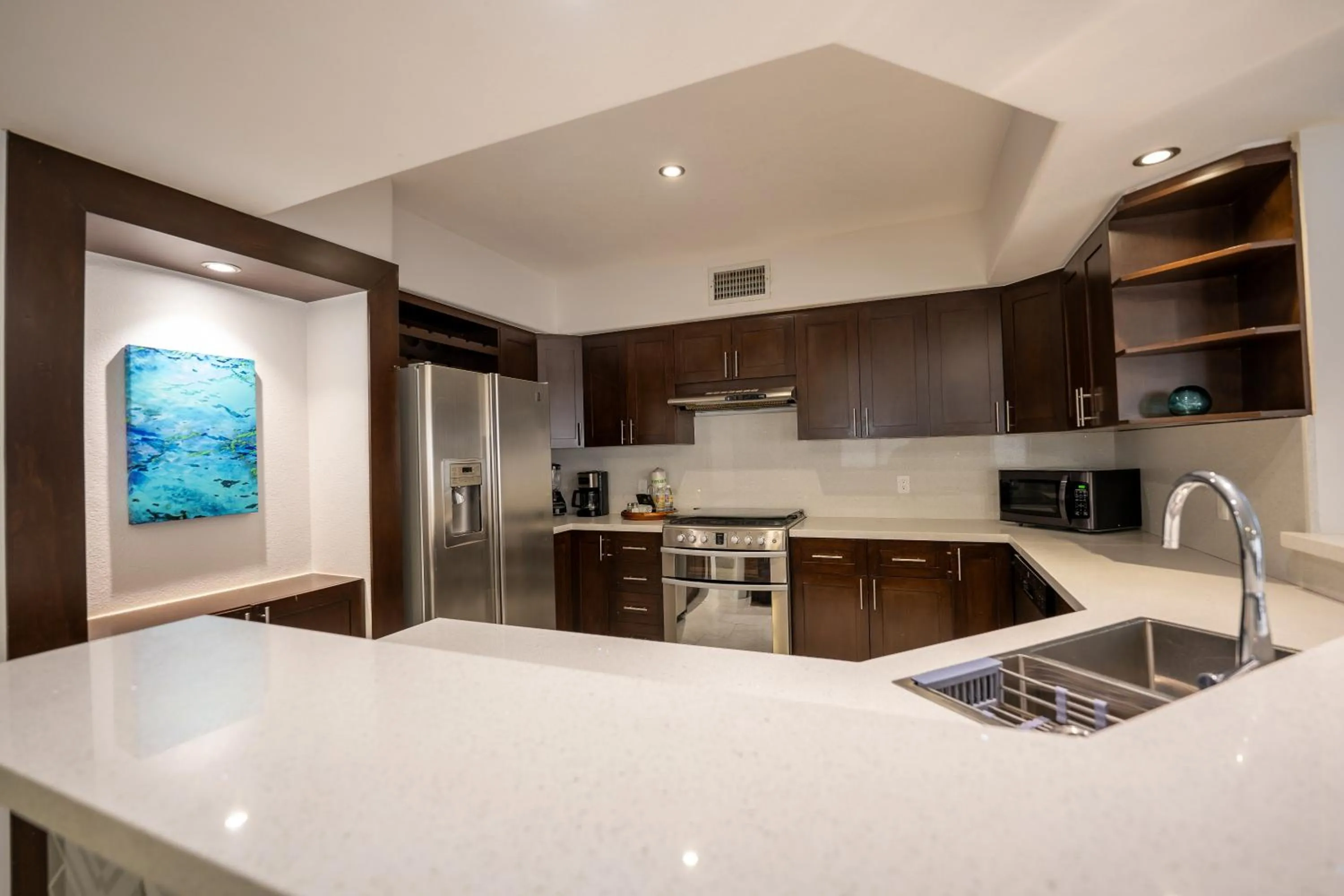 Kitchen or kitchenette in Laguna Shores Resort