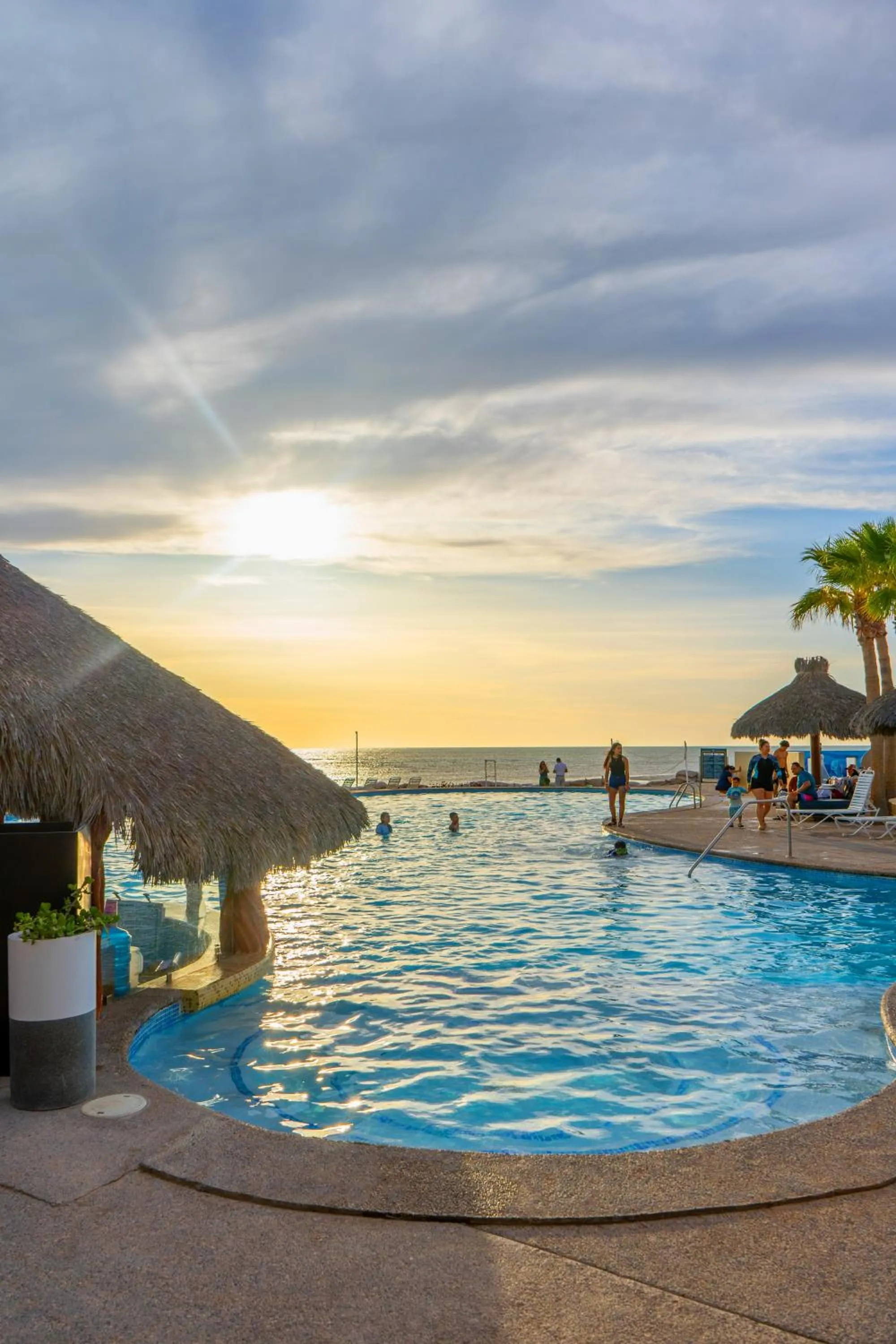 Swimming pool in Laguna Shores Resort