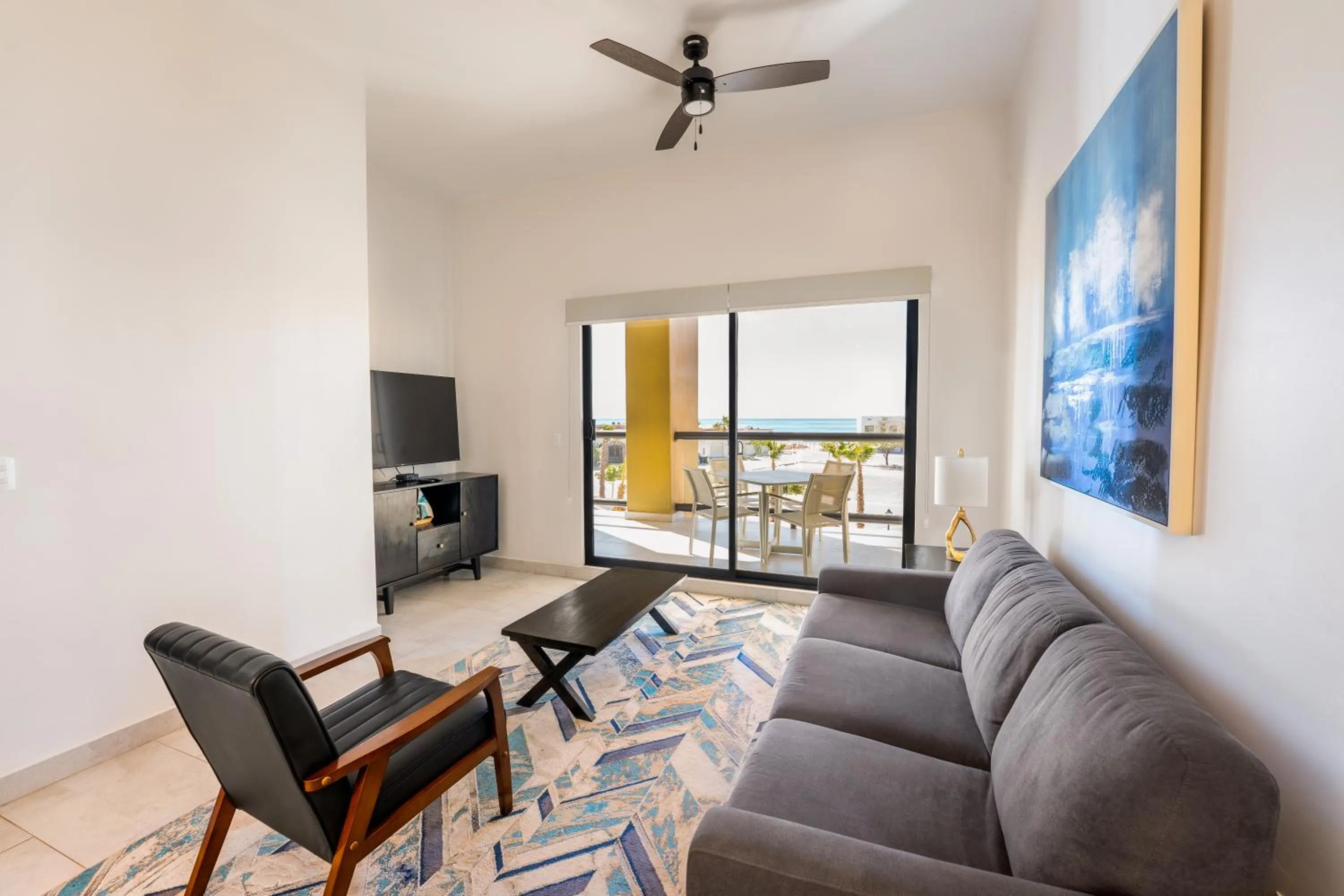 Living room in Laguna Shores Resort