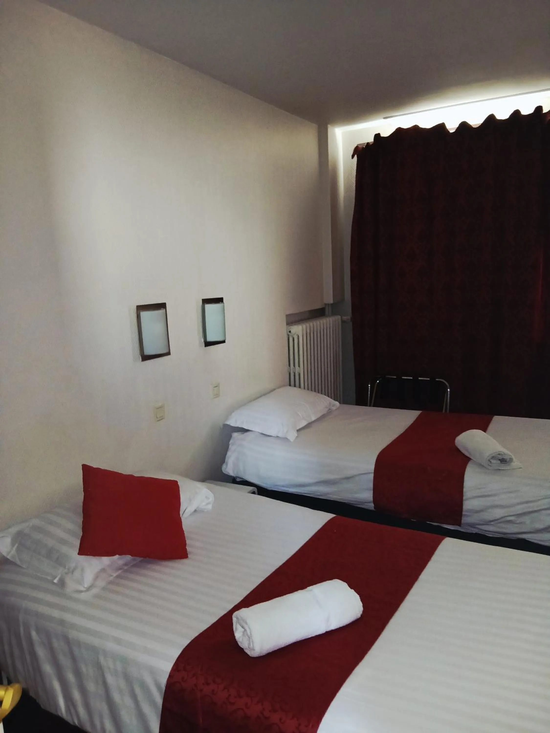 Bed in Hôtel Alexandra Centre Ville