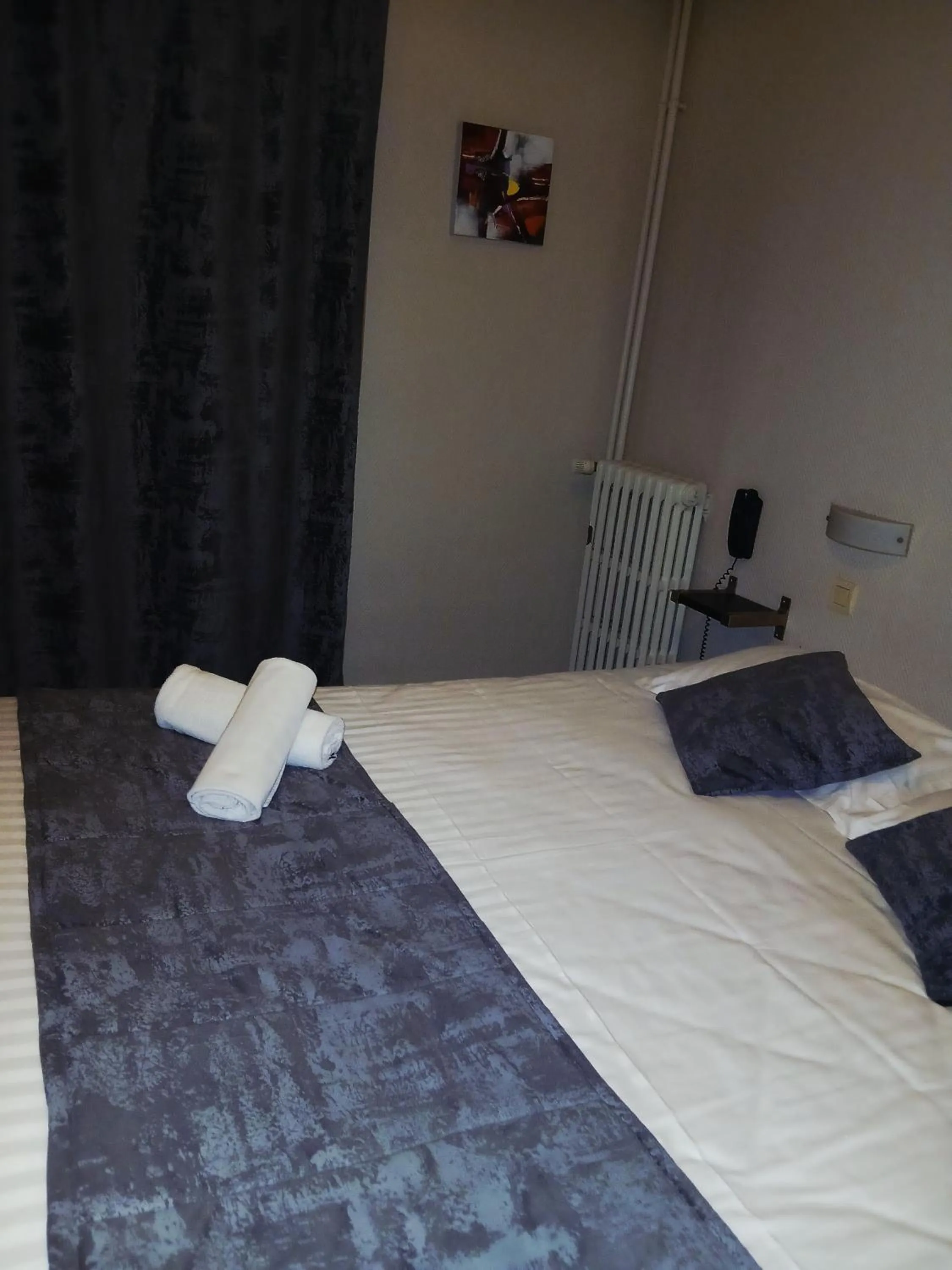 Bed in Hôtel Alexandra Centre Ville