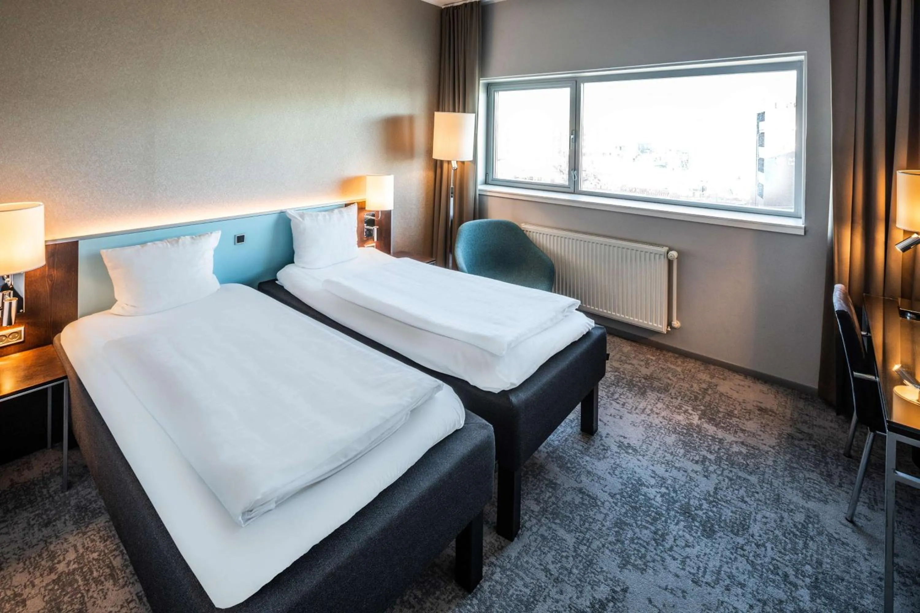 Bedroom, Bed in Scandic Sluseholmen