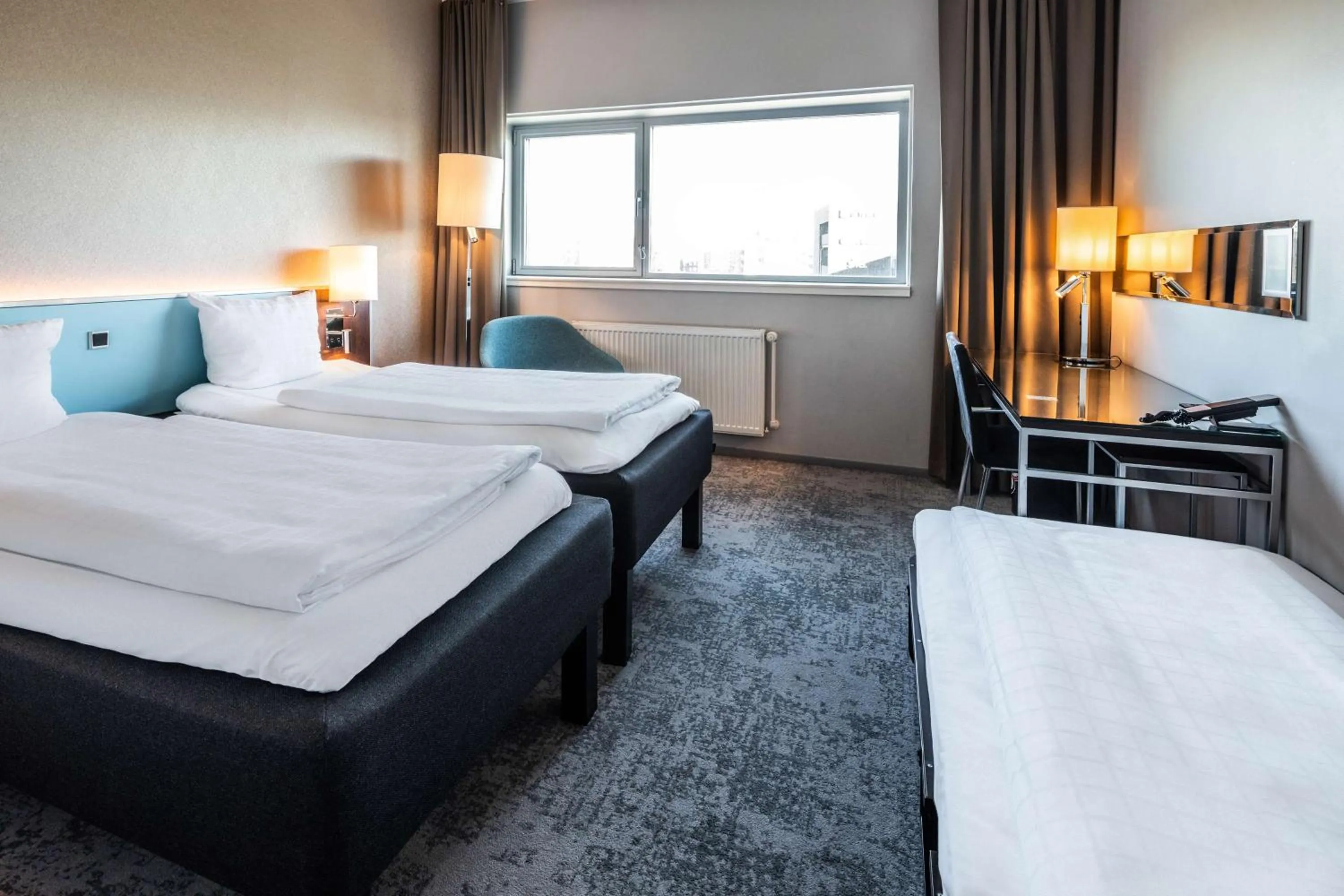 Bedroom, Bed in Scandic Sluseholmen