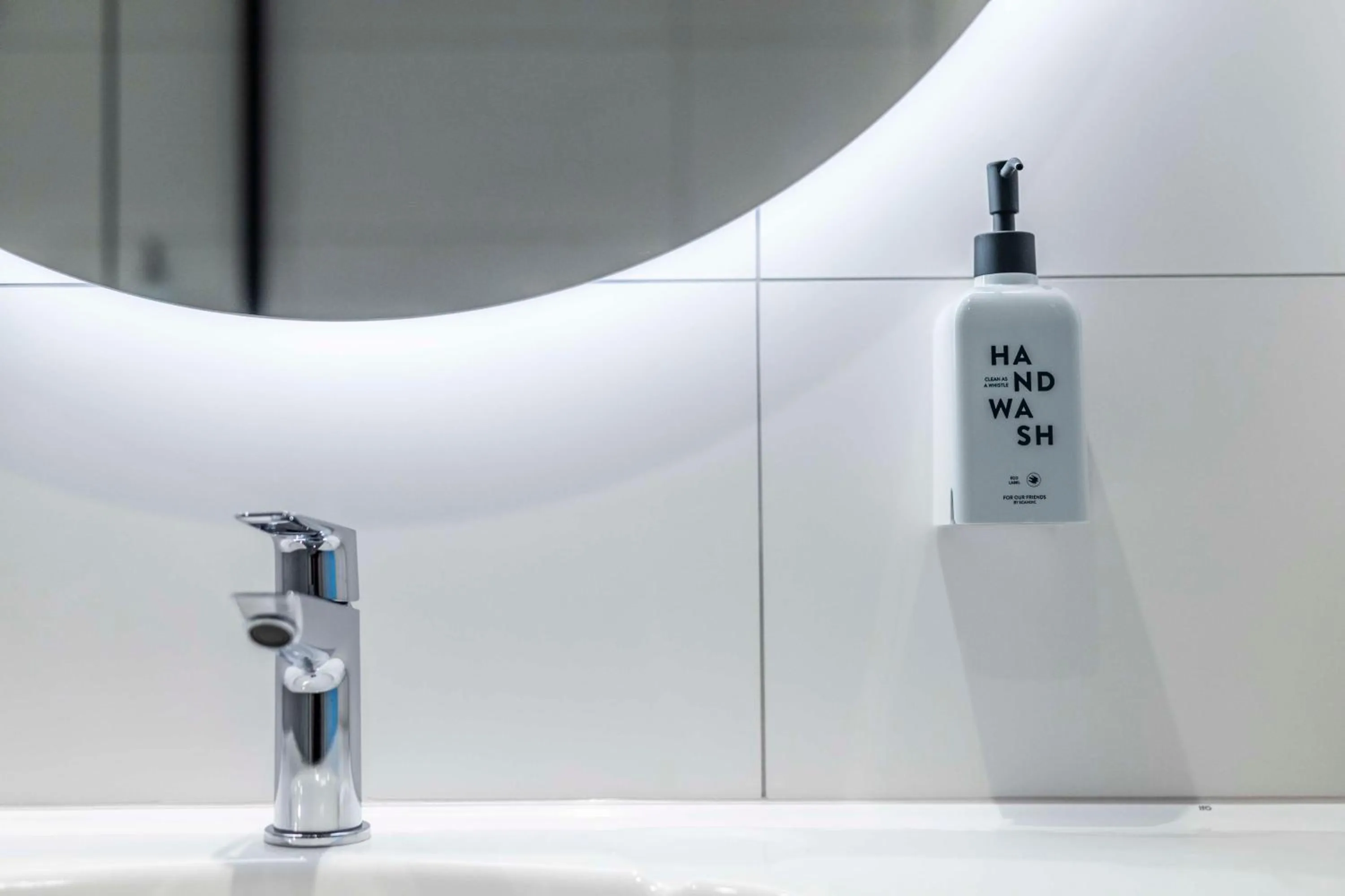 Bathroom in Scandic Sluseholmen