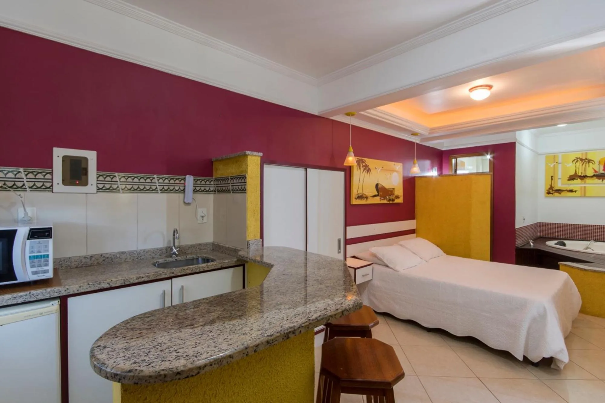 Photo of the whole room, Bed in Raio do Sol Residence