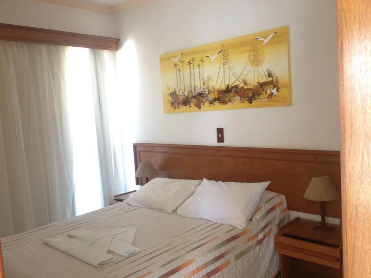 Bedroom, Bed in Raio do Sol Residence