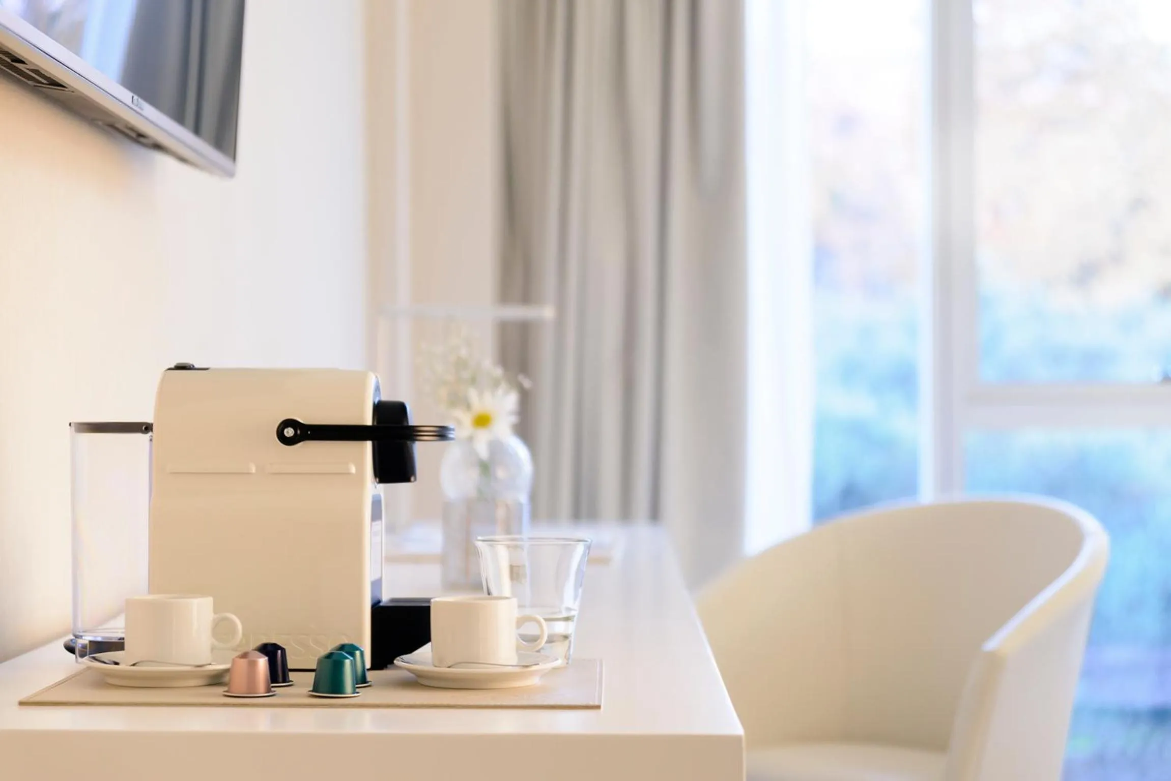 Coffee/tea facilities in Epic Hotel Villa de Merlo