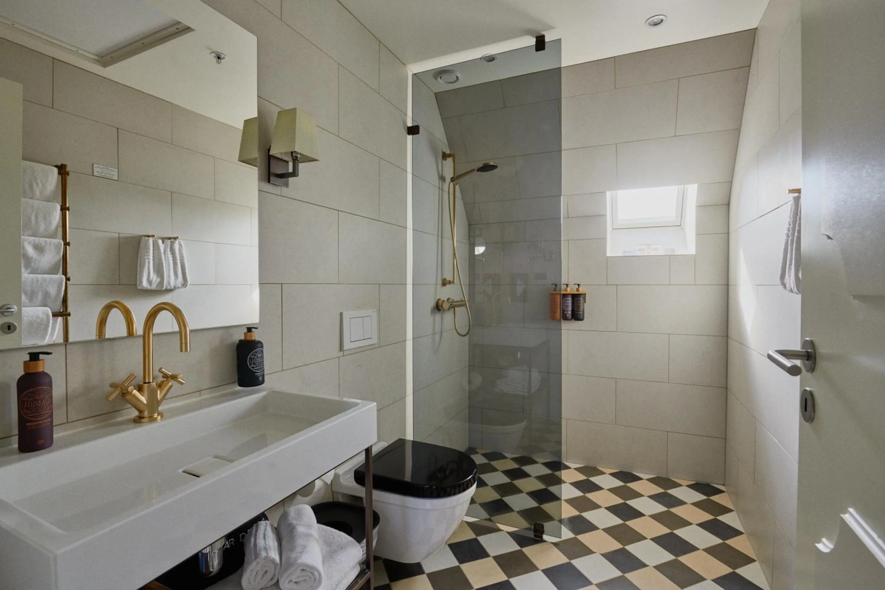 Shower in Hotel Skt. Annæ