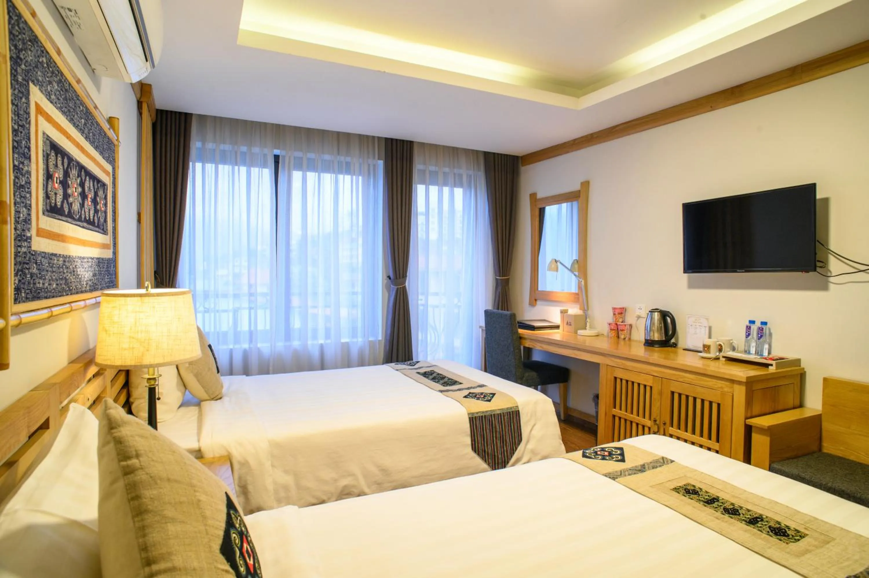 Bed in Sapa Highland Resort & Spa