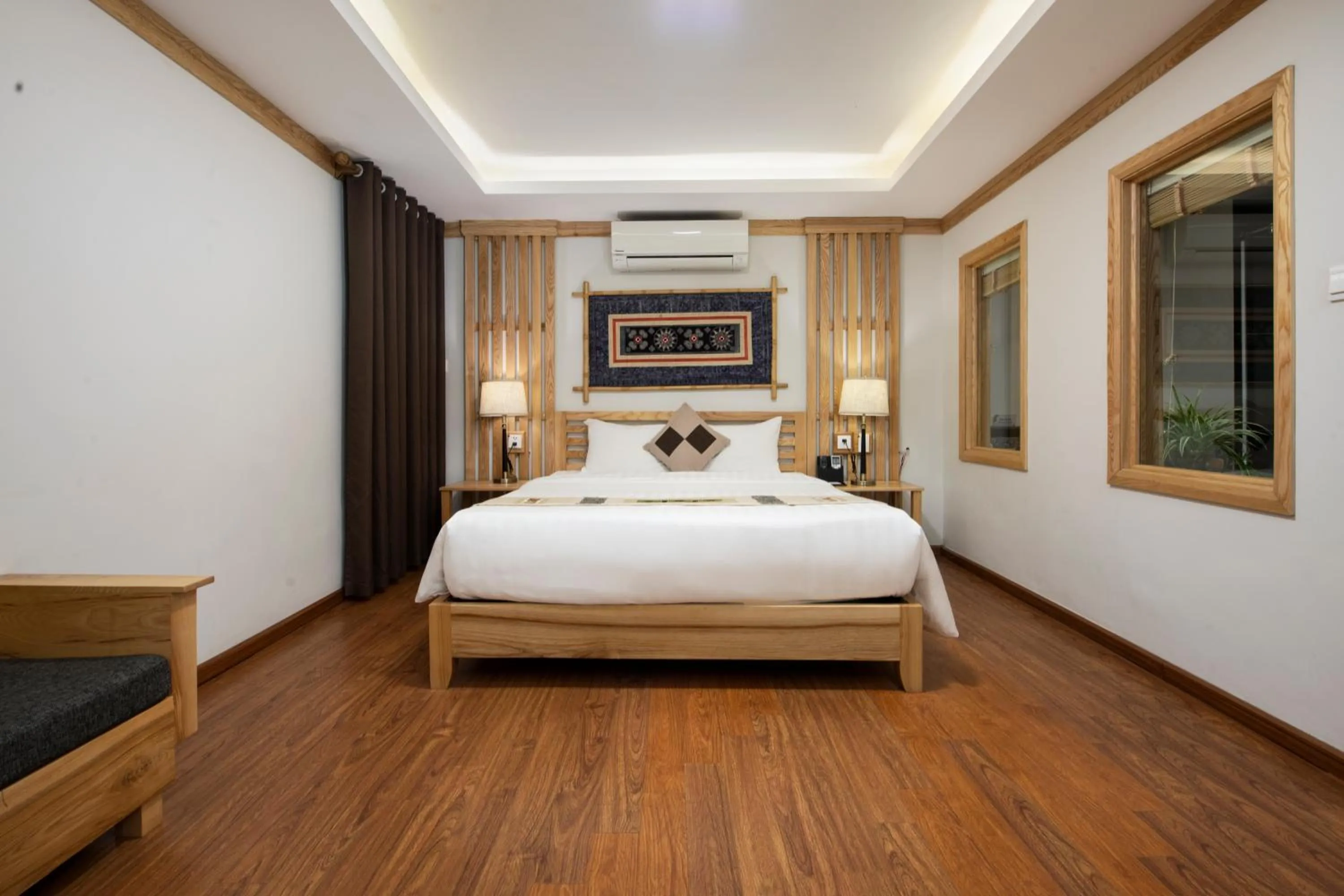 Bed in Sapa Highland Resort & Spa