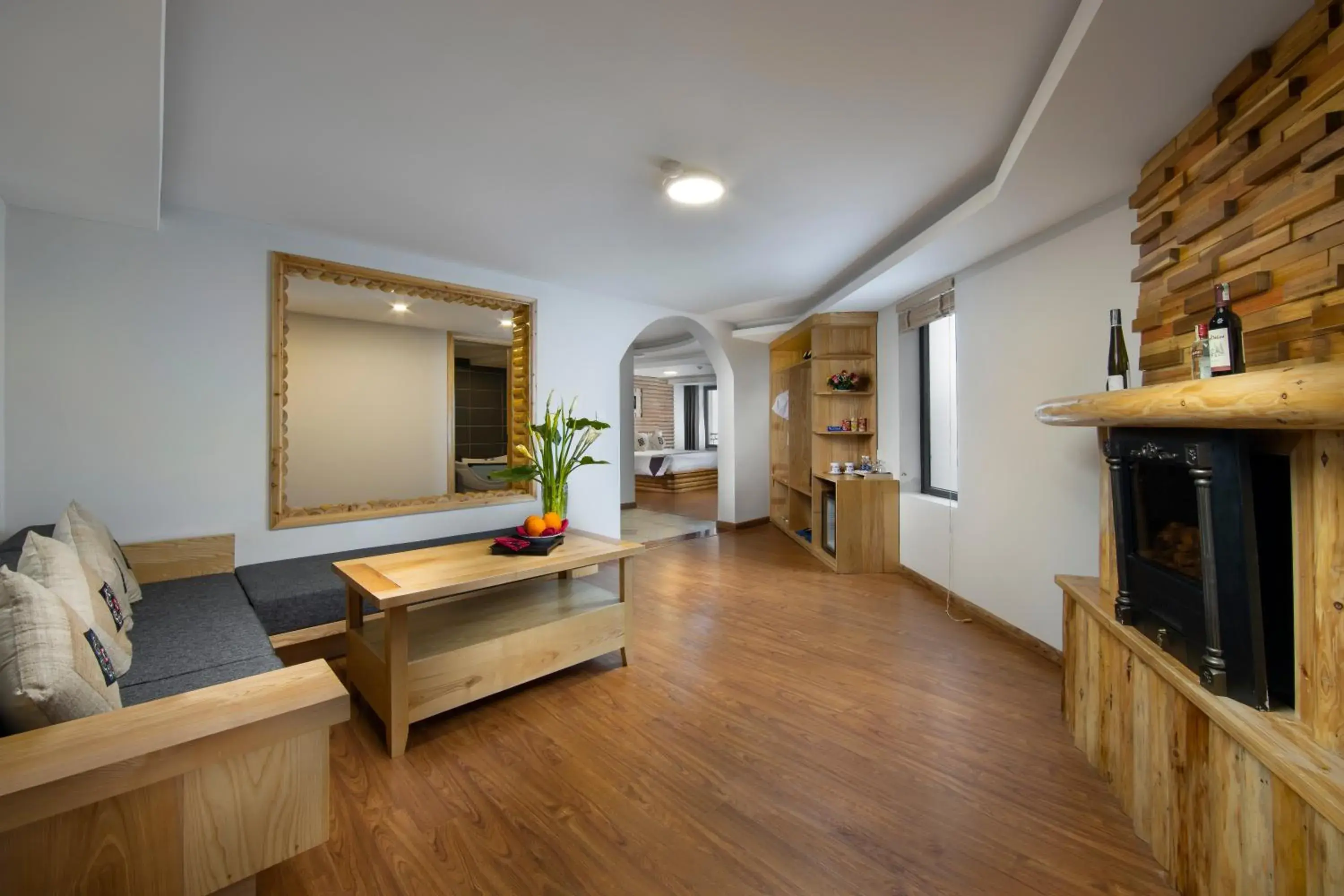 Living room in Sapa Highland Resort & Spa Living room in Sapa Highland Resort & Spa