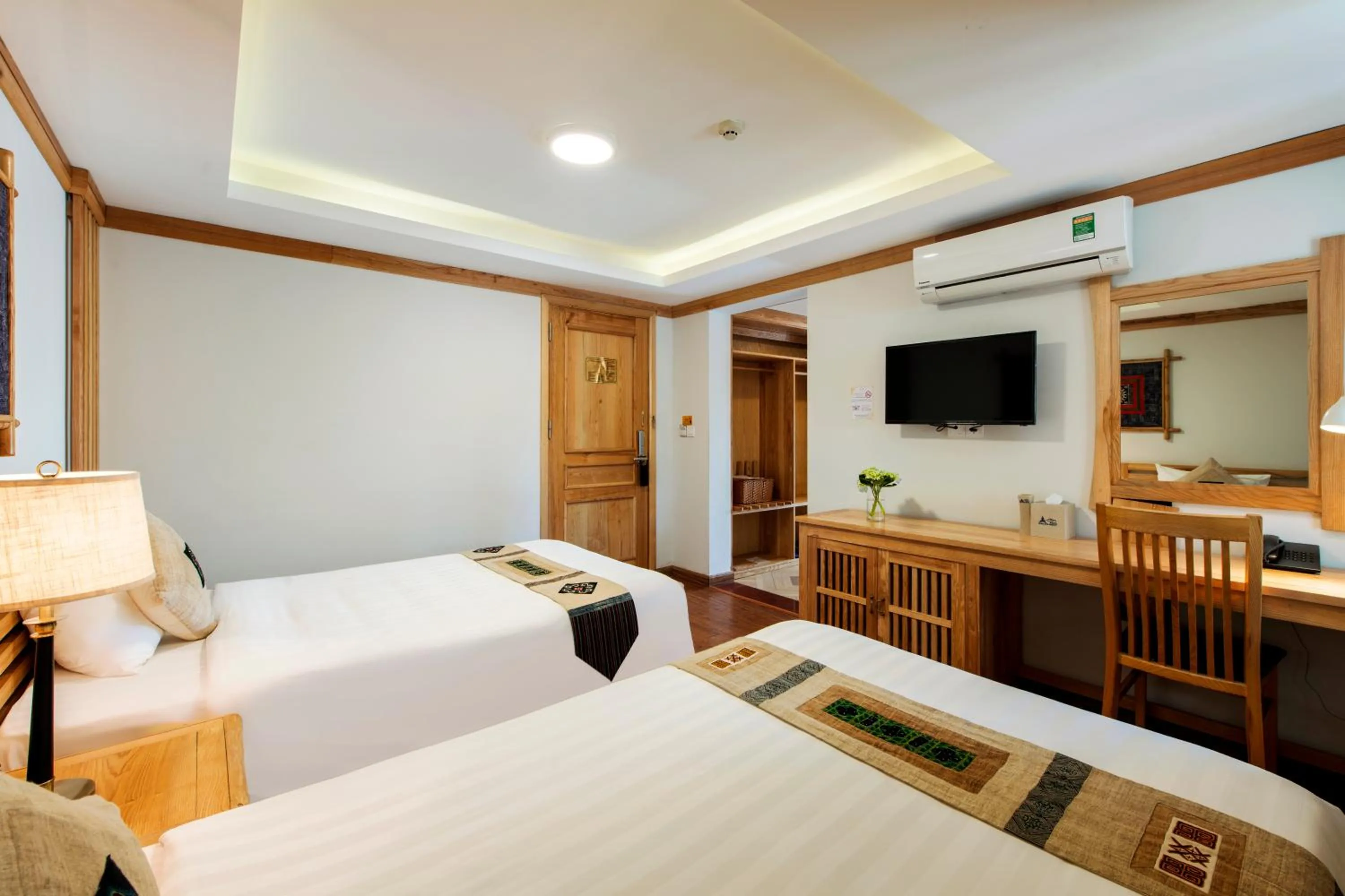 Bed in Sapa Highland Resort & Spa