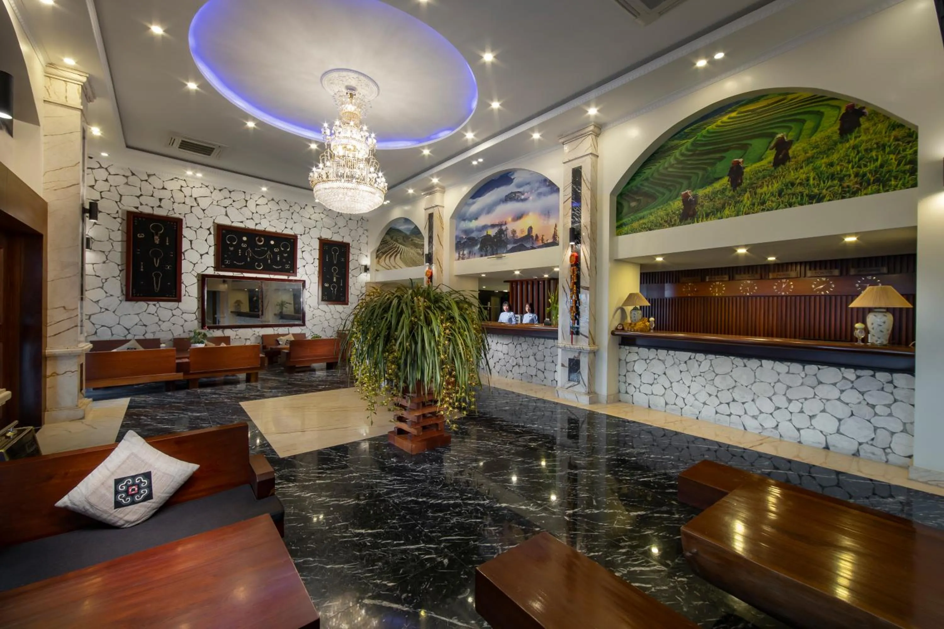 Communal lounge/ TV room in Sapa Highland Resort & Spa