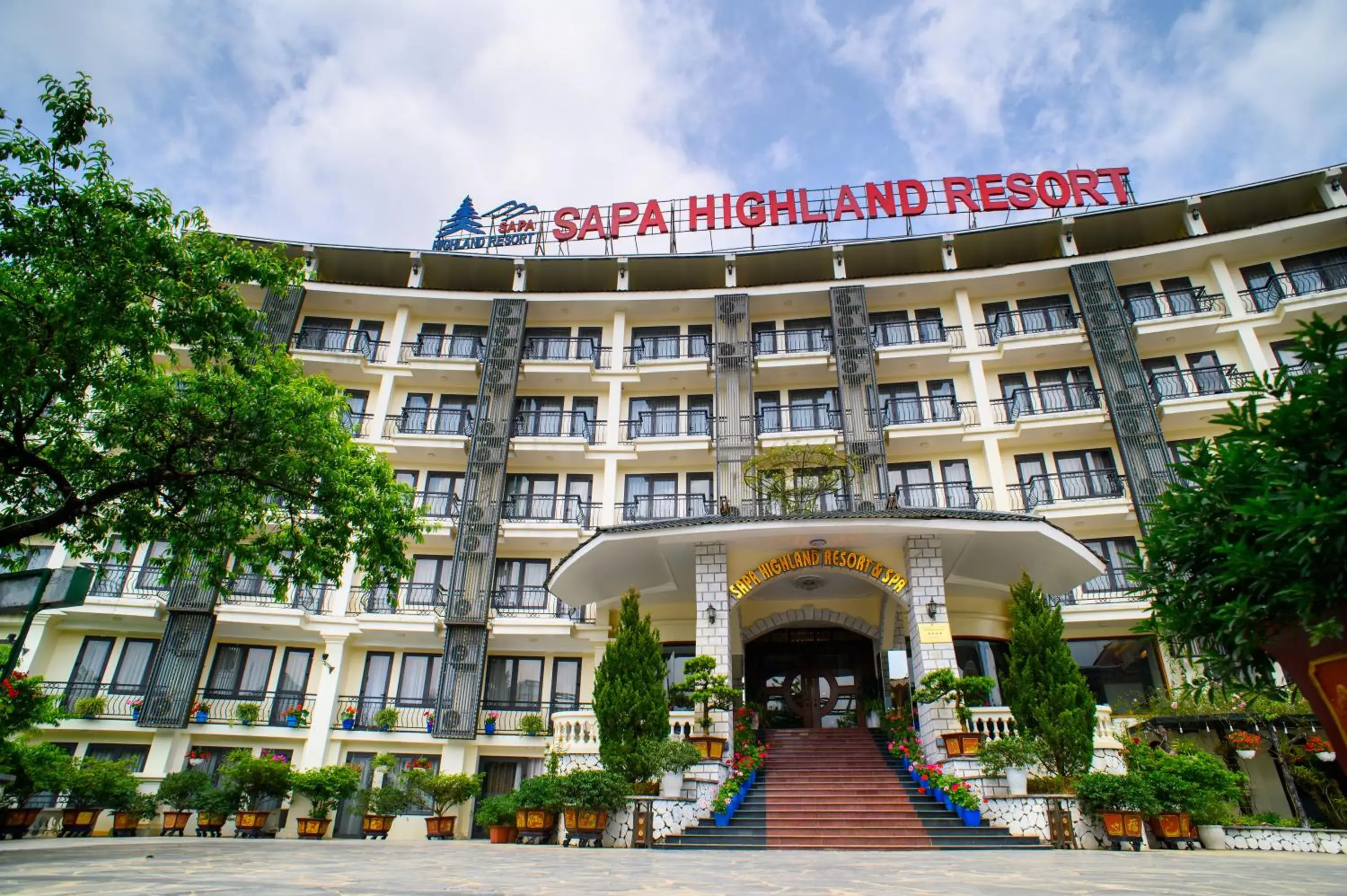 Property building in Sapa Highland Resort & Spa Property building in Sapa Highland Resort & Spa