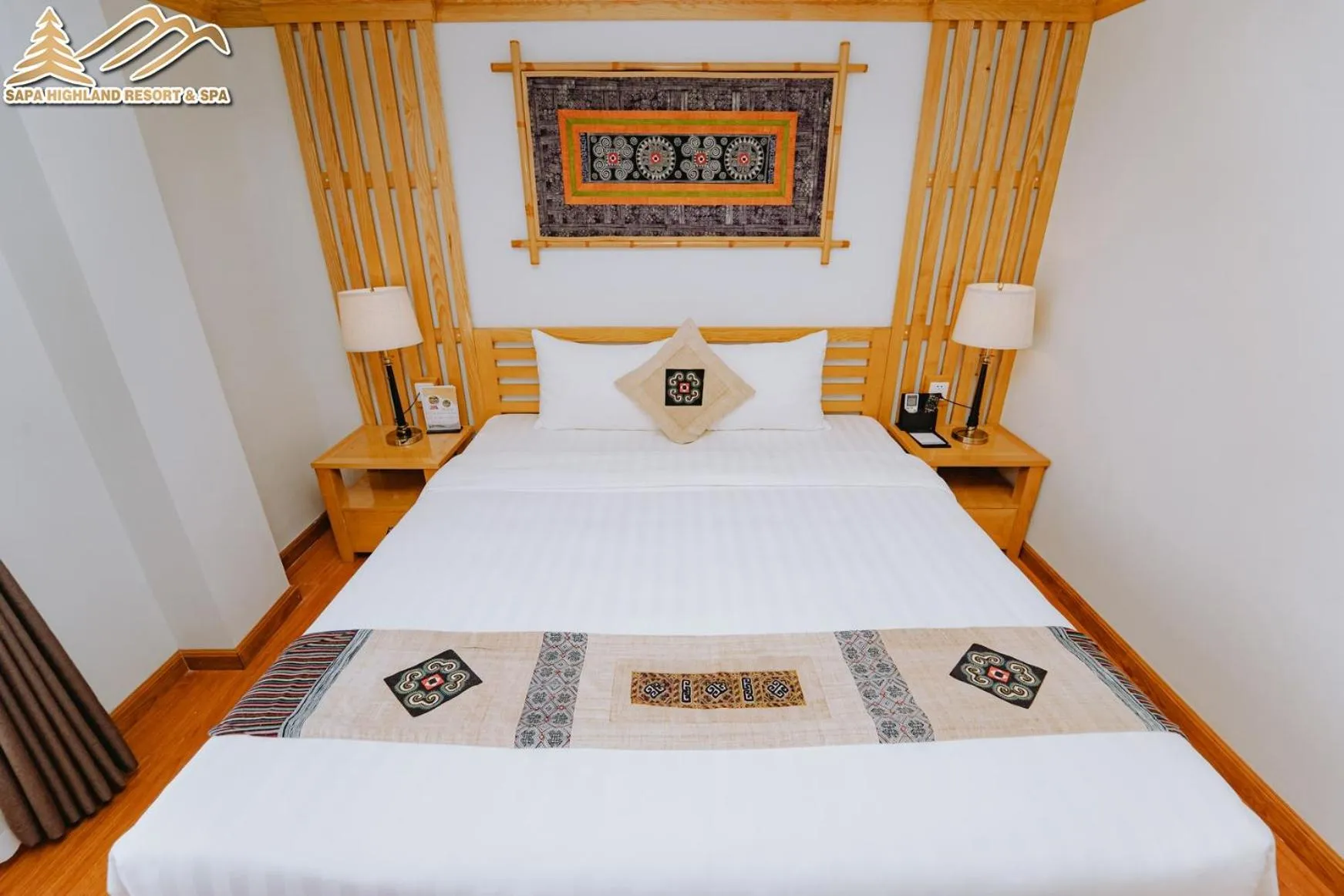 Bed in Sapa Highland Resort & Spa