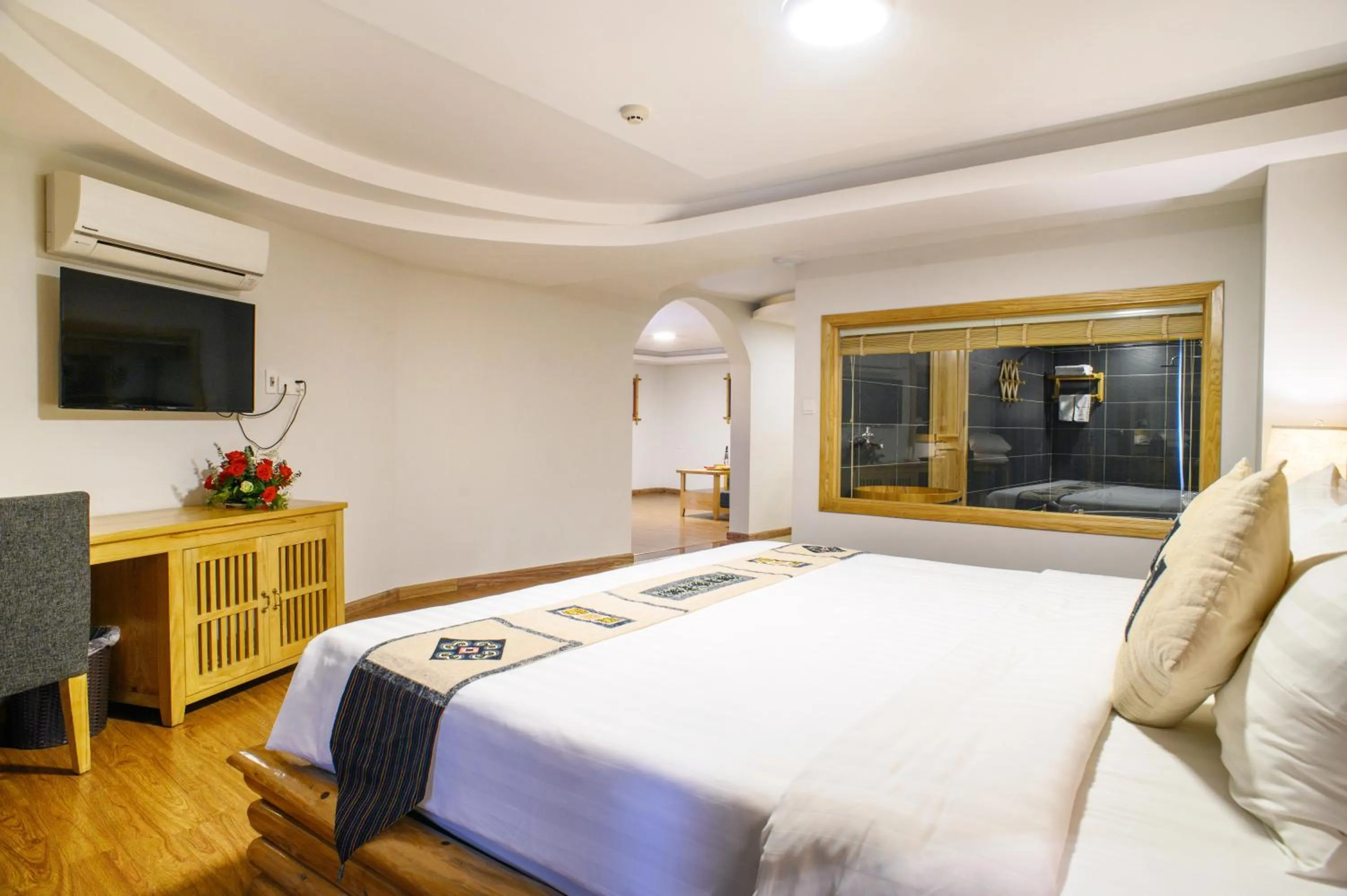 Bed in Sapa Highland Resort & Spa