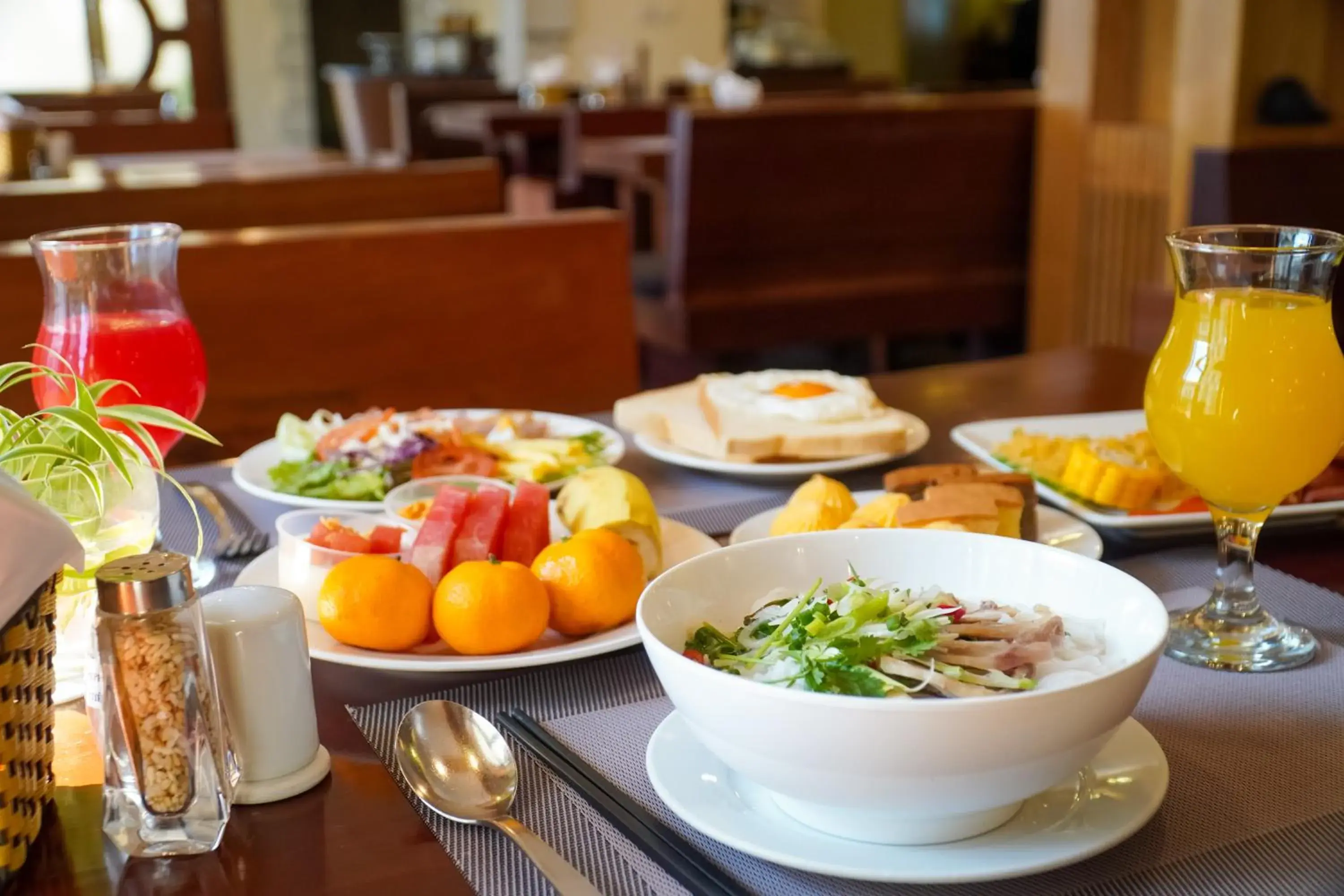 Buffet breakfast in Sapa Highland Resort & Spa Buffet breakfast in Sapa Highland Resort & Spa