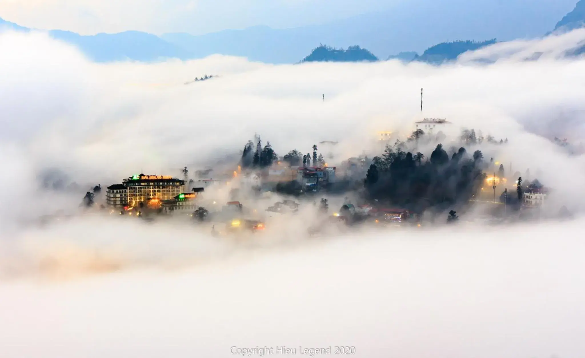 Property building in Sapa Highland Resort & Spa Property building in Sapa Highland Resort & Spa