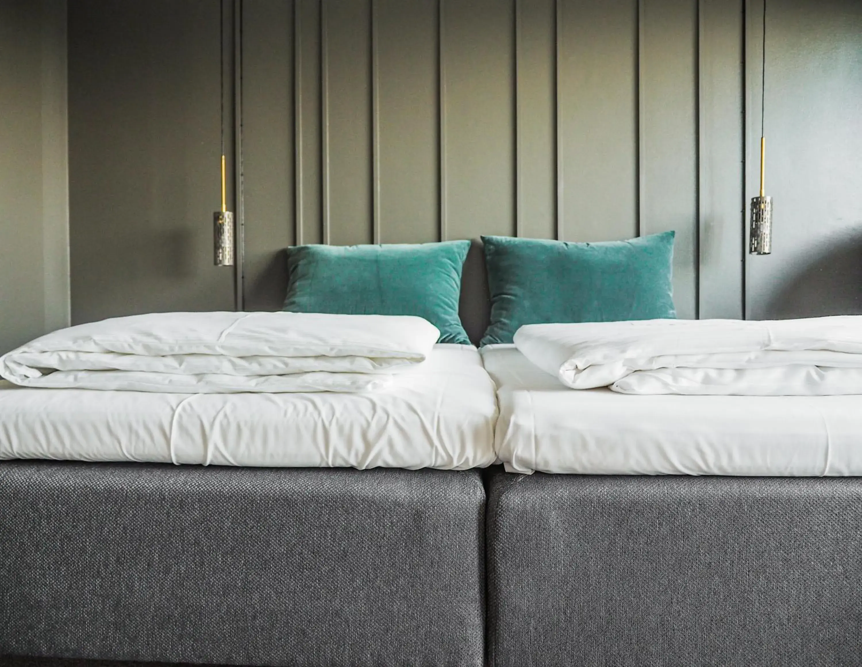 Bed in Hotel Marina Bed in Hotel Marina