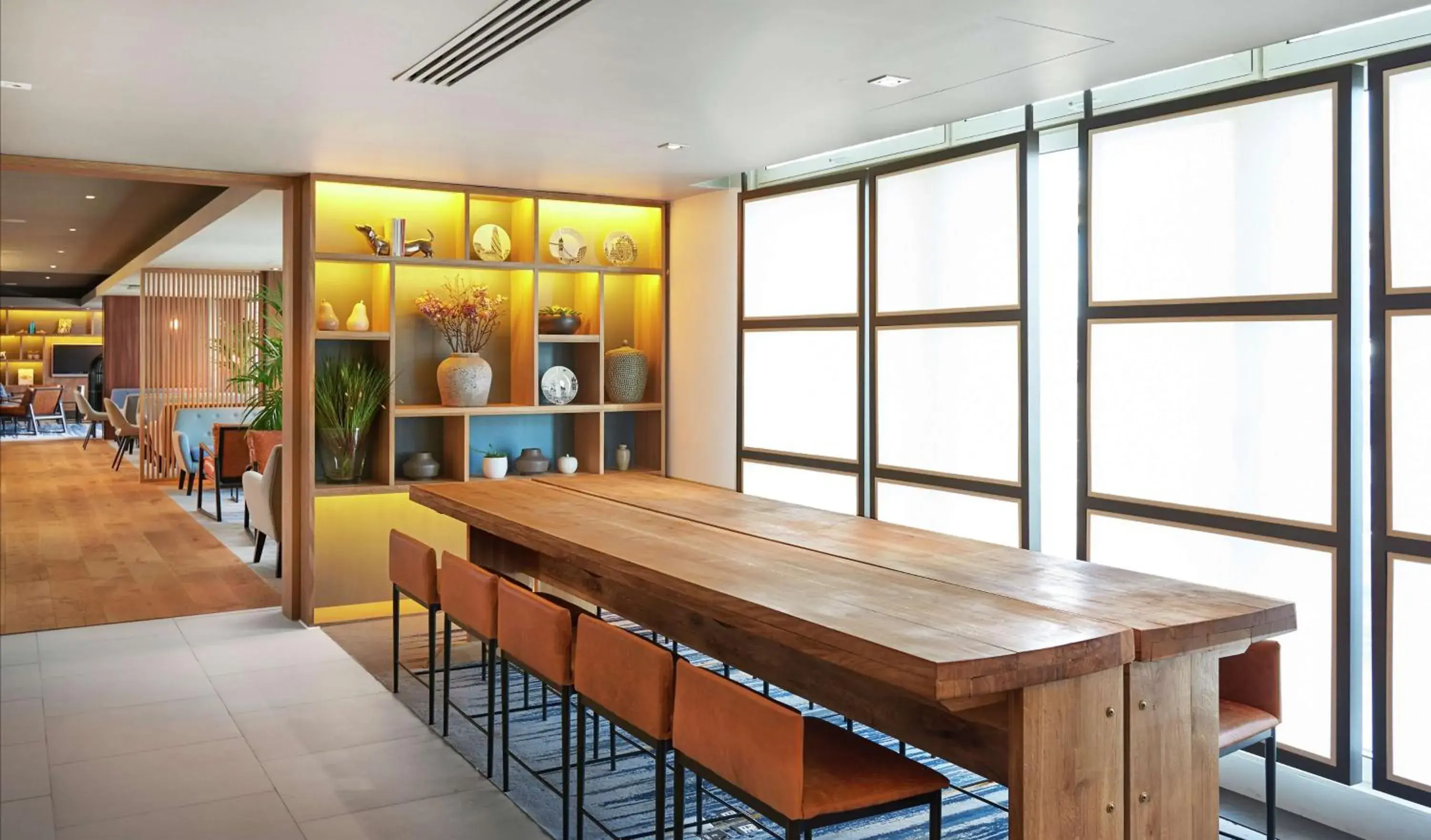 Lobby or reception in DoubleTree By Hilton London Excel Lobby or reception in DoubleTree By Hilton London Excel