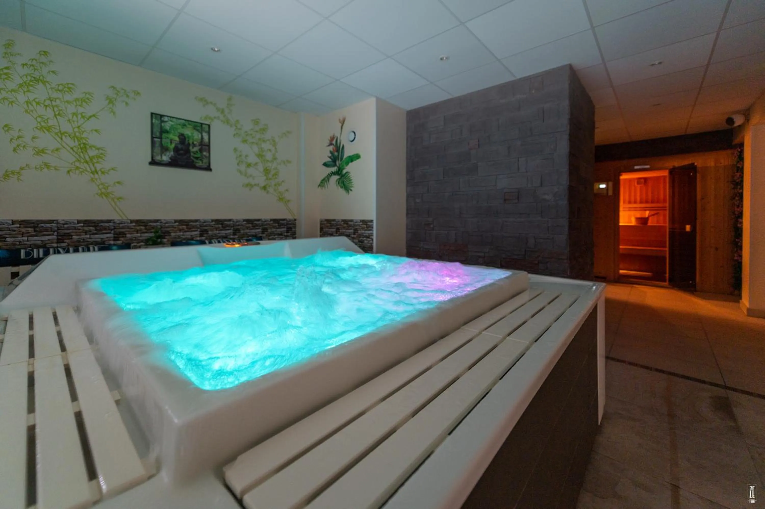 Spa and wellness centre/facilities in Hotel De La Route Verte