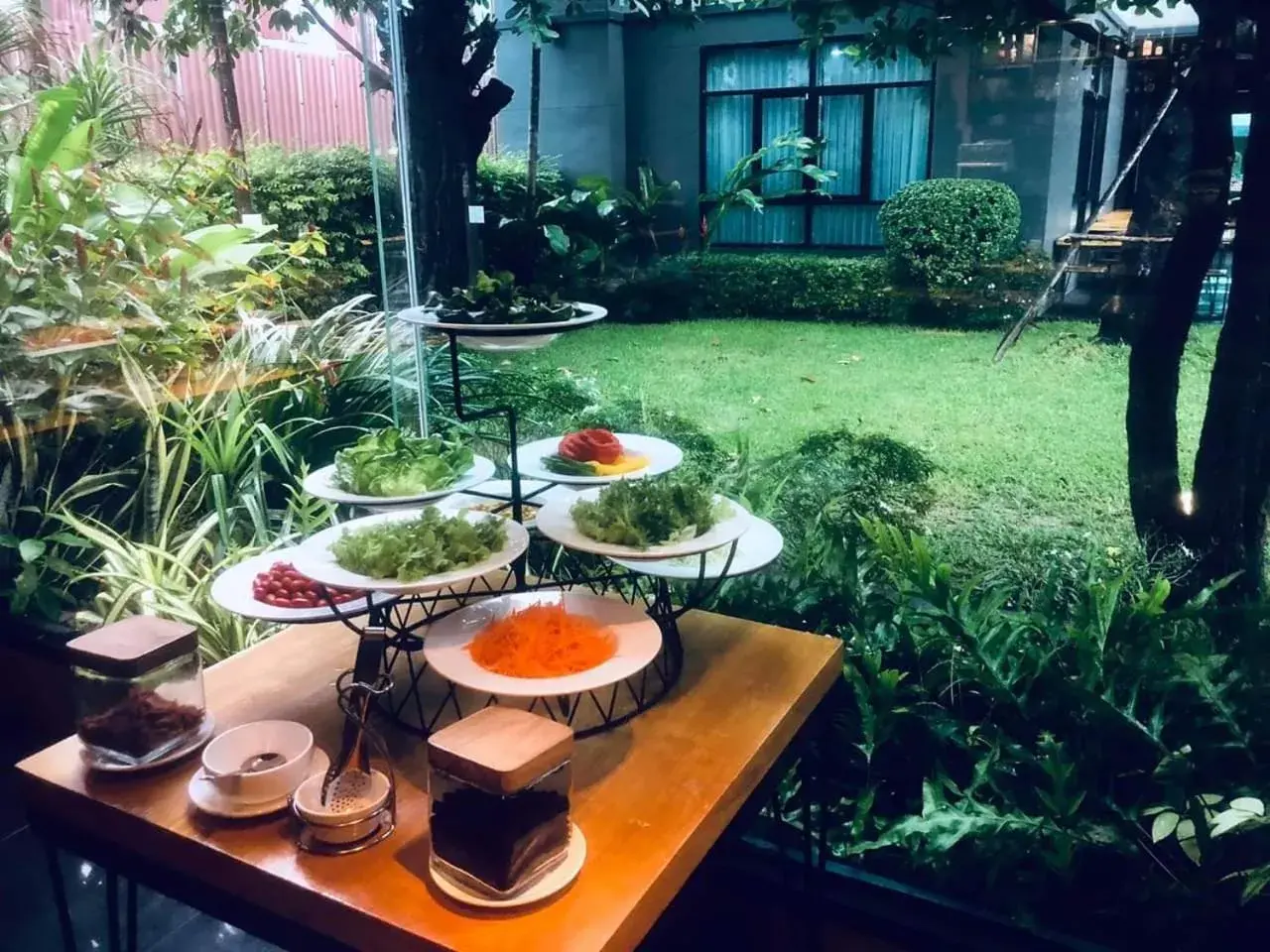 Buffet breakfast in Cresco Hotel Buriram Buffet breakfast in Cresco Hotel Buriram