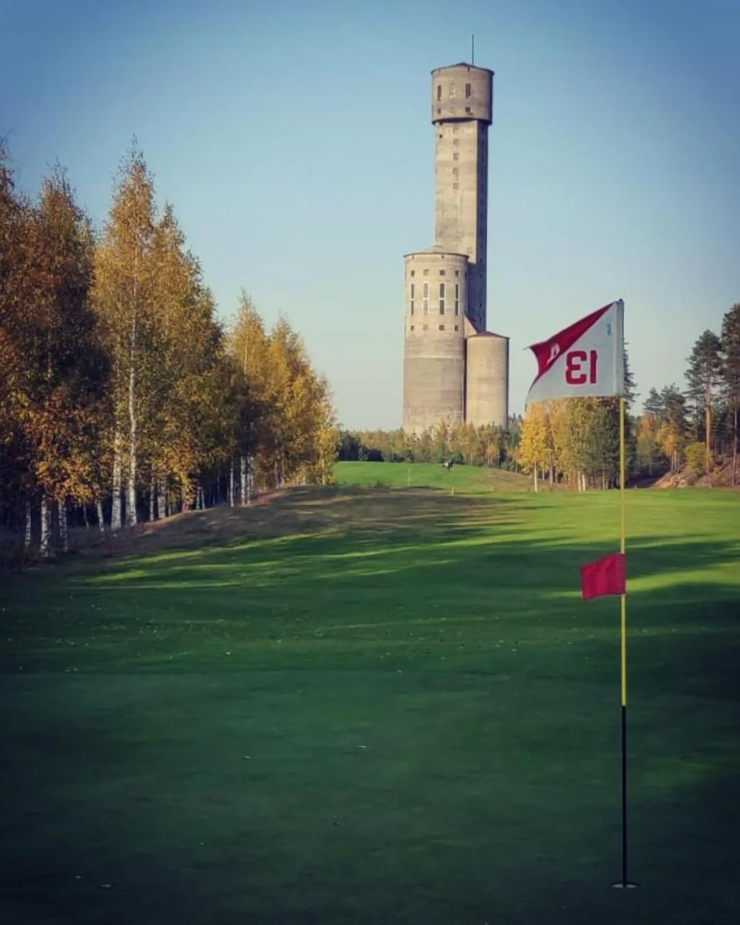 Golfcourse in Kyykerin Kartano