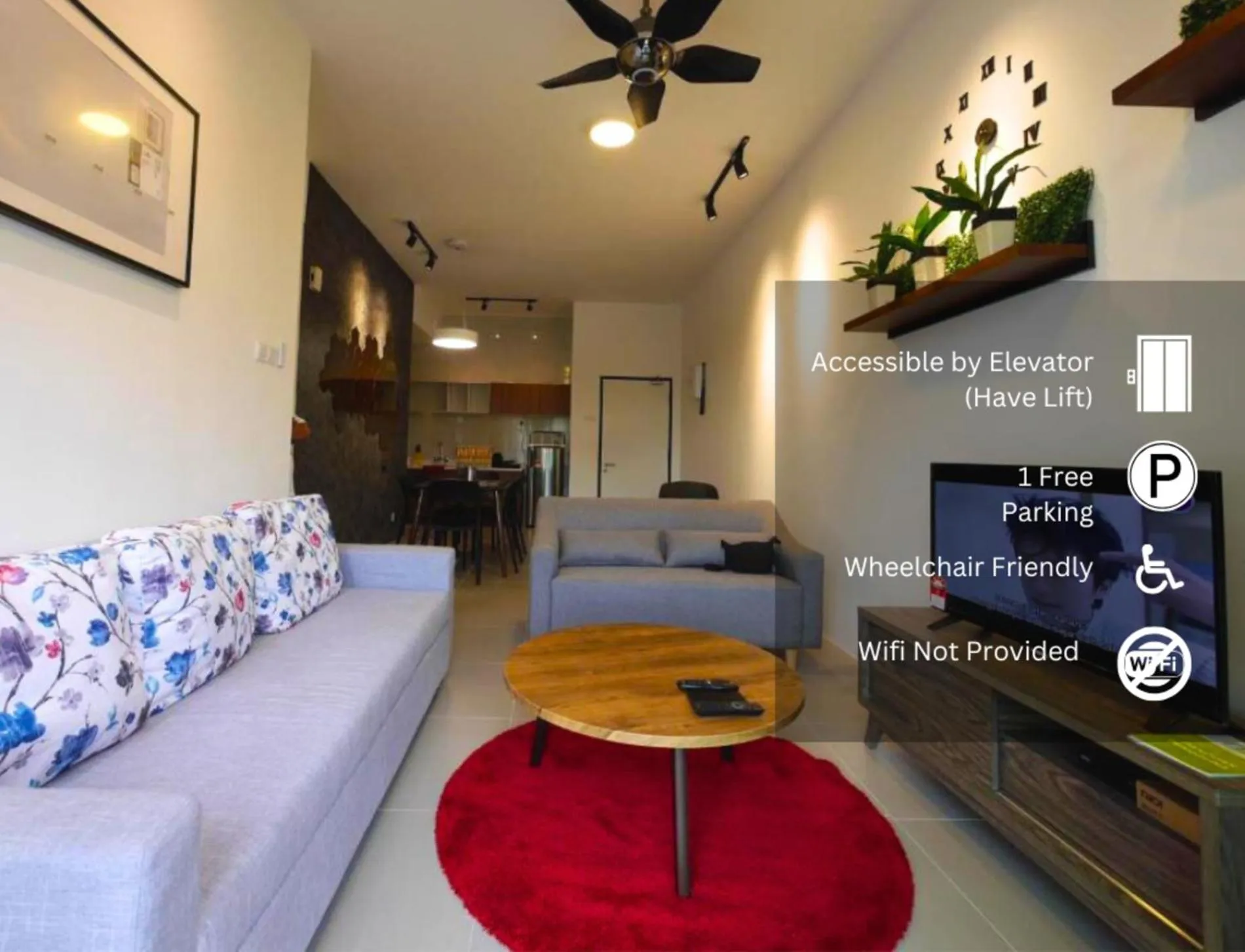 Living room in Play Residence at Golden Hills