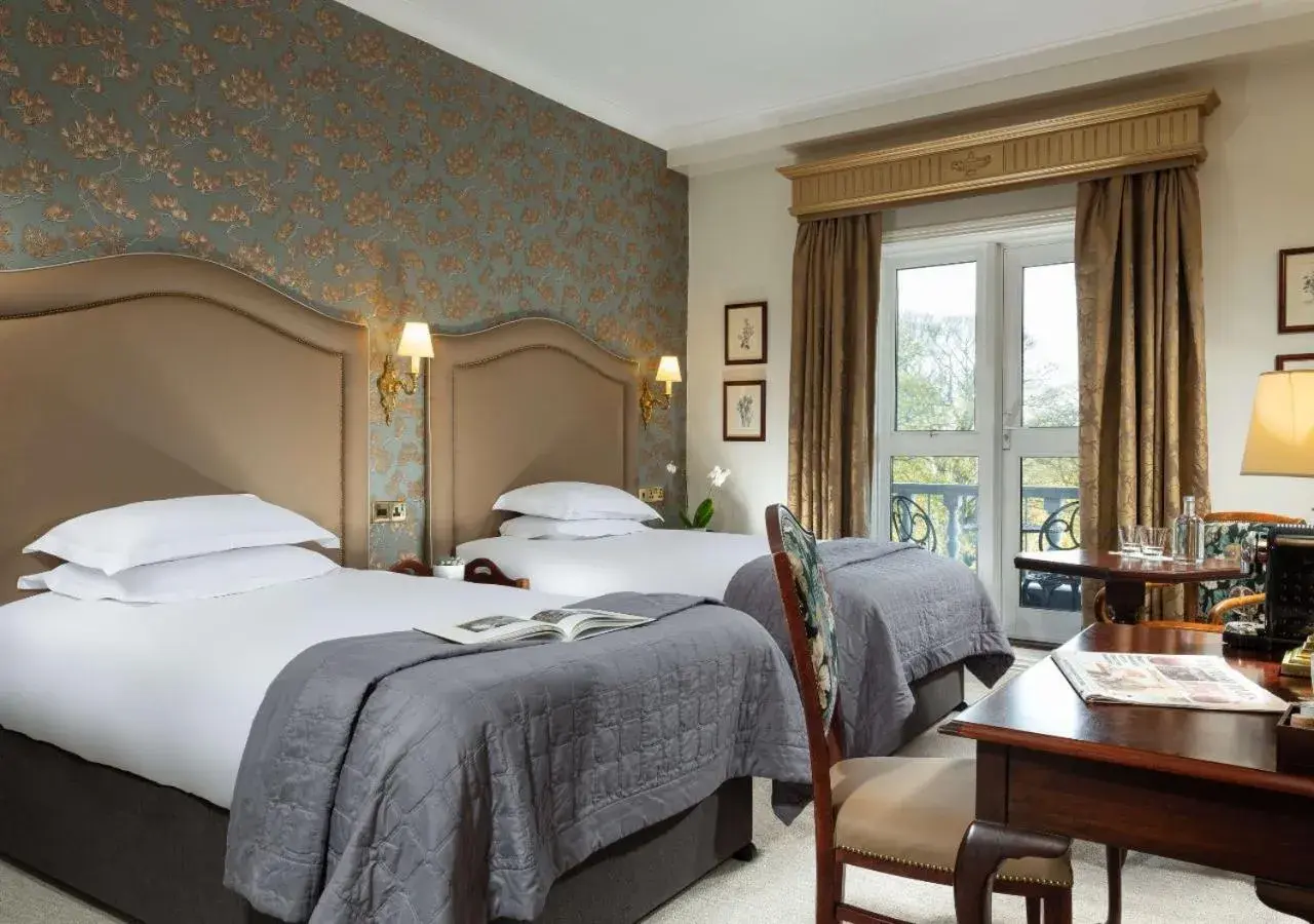 Bed in Fitzpatrick Castle Hotel Bed in Fitzpatrick Castle Hotel