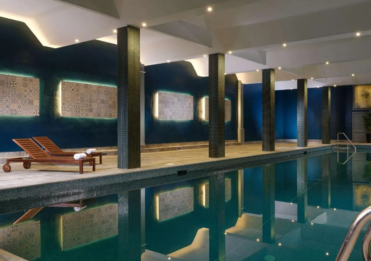 Swimming pool in Fitzpatrick Castle Hotel