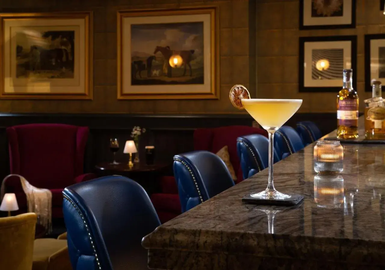 Lounge or bar in Fitzpatrick Castle Hotel Lounge or bar in Fitzpatrick Castle Hotel