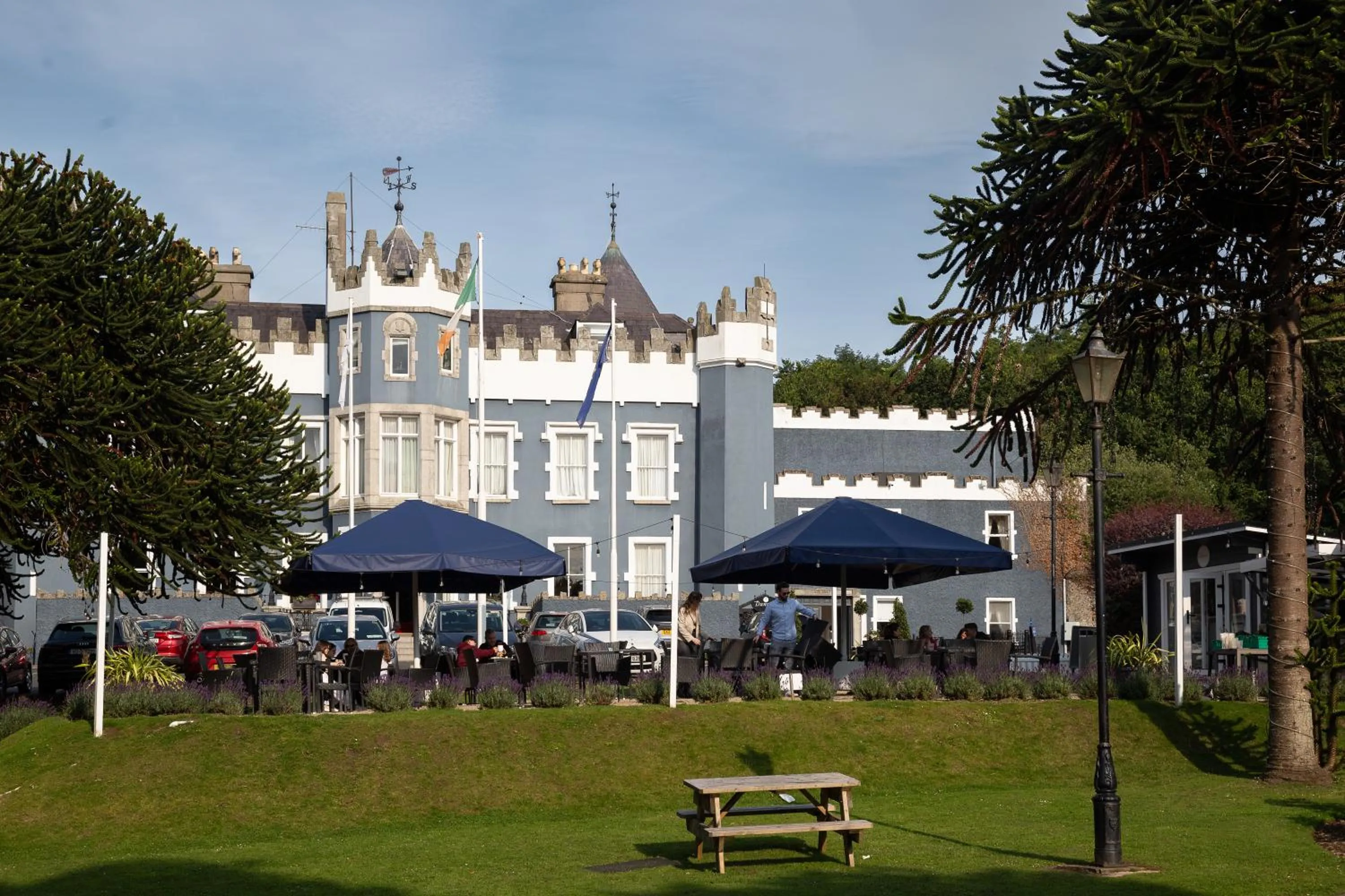 Garden in Fitzpatrick Castle Hotel