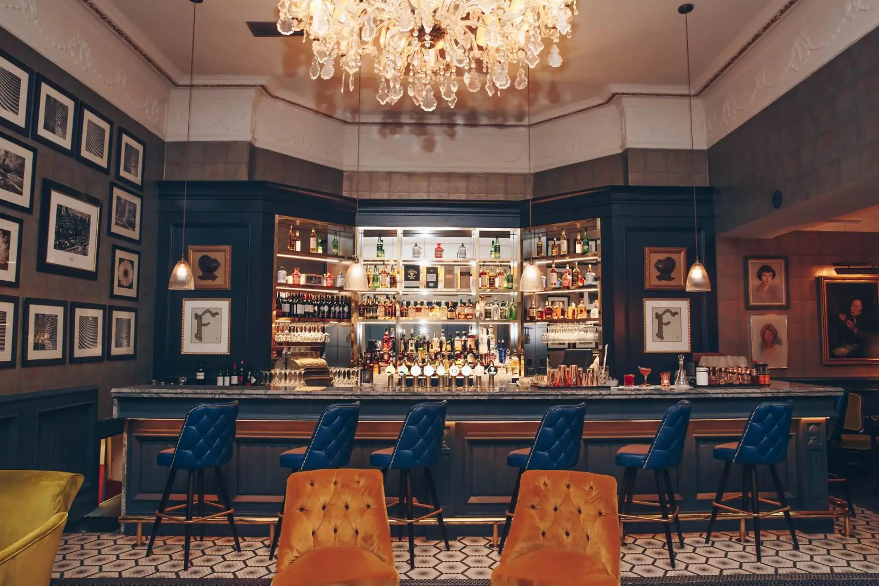 Lounge or bar in Fitzpatrick Castle Hotel Lounge or bar in Fitzpatrick Castle Hotel