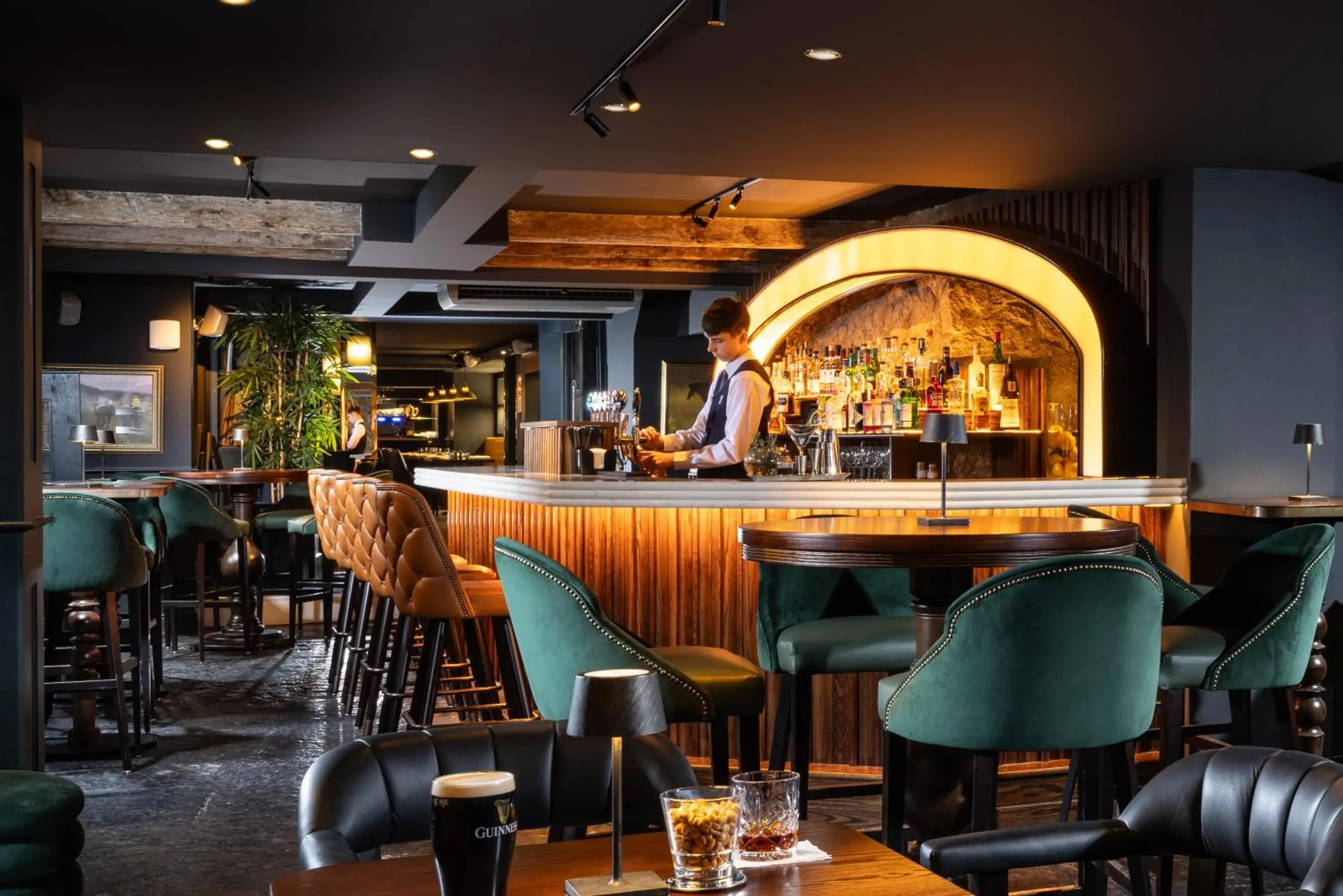 Lounge or bar in Fitzpatrick Castle Hotel Lounge or bar in Fitzpatrick Castle Hotel