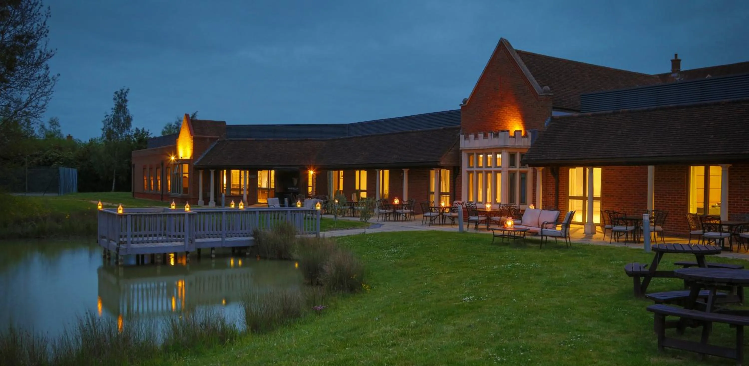 Balcony/Terrace in Cambridge Belfry Hotel & Spa