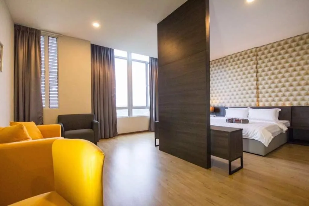 Photo of the whole room, Bed in OMG Hotel